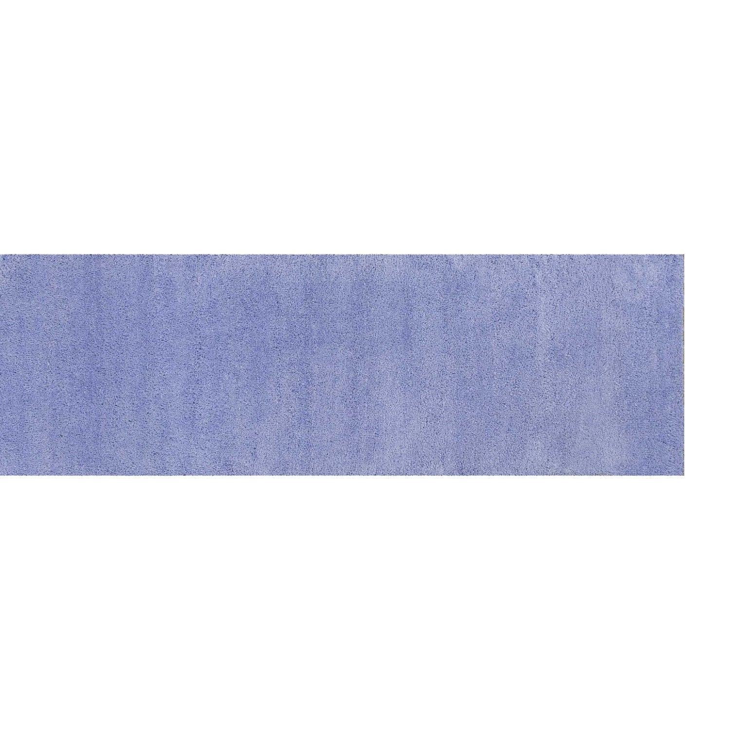 8' Purple Hand Woven Runner Rug-0