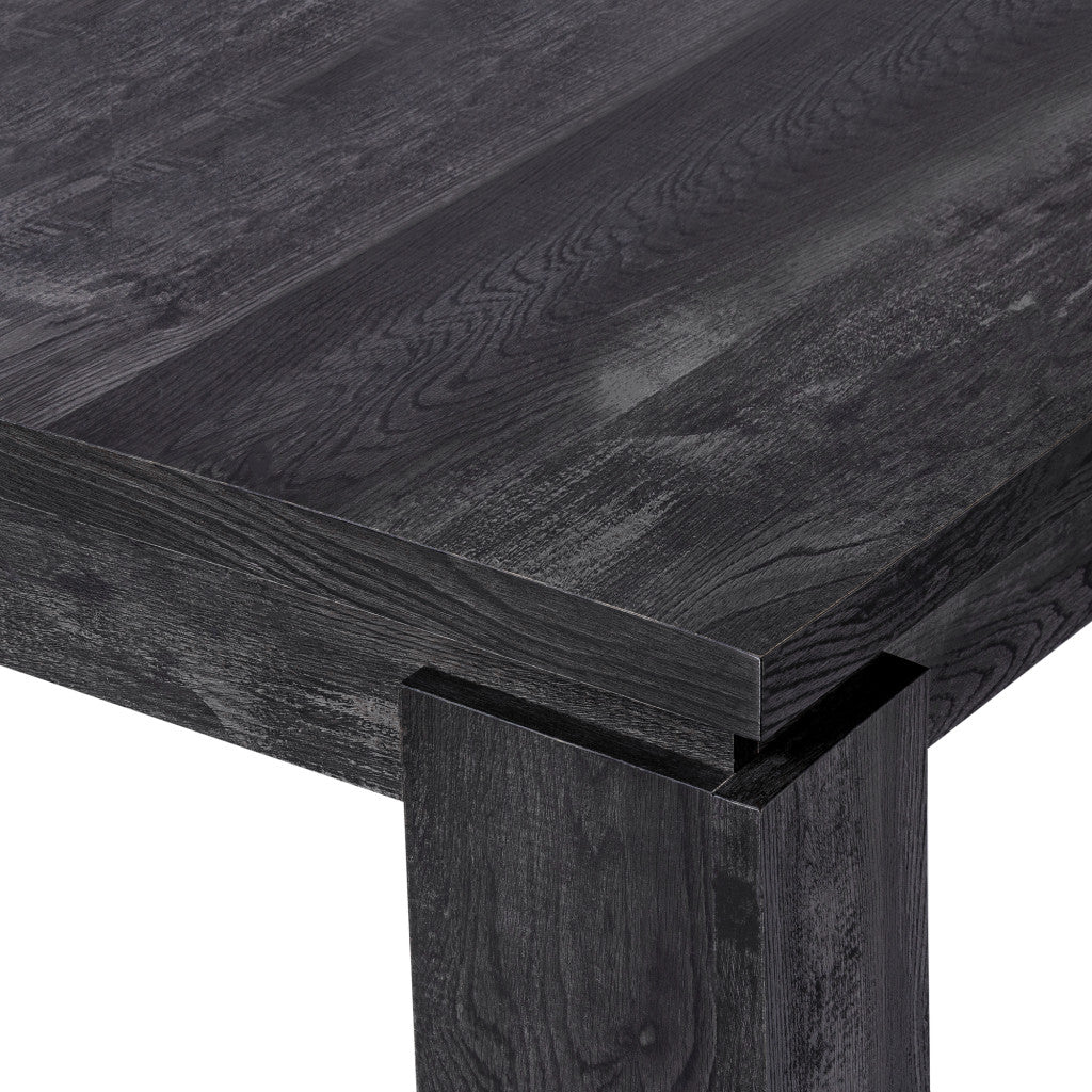 36" Black Dining Table-Dining Tables-DECOROLALA