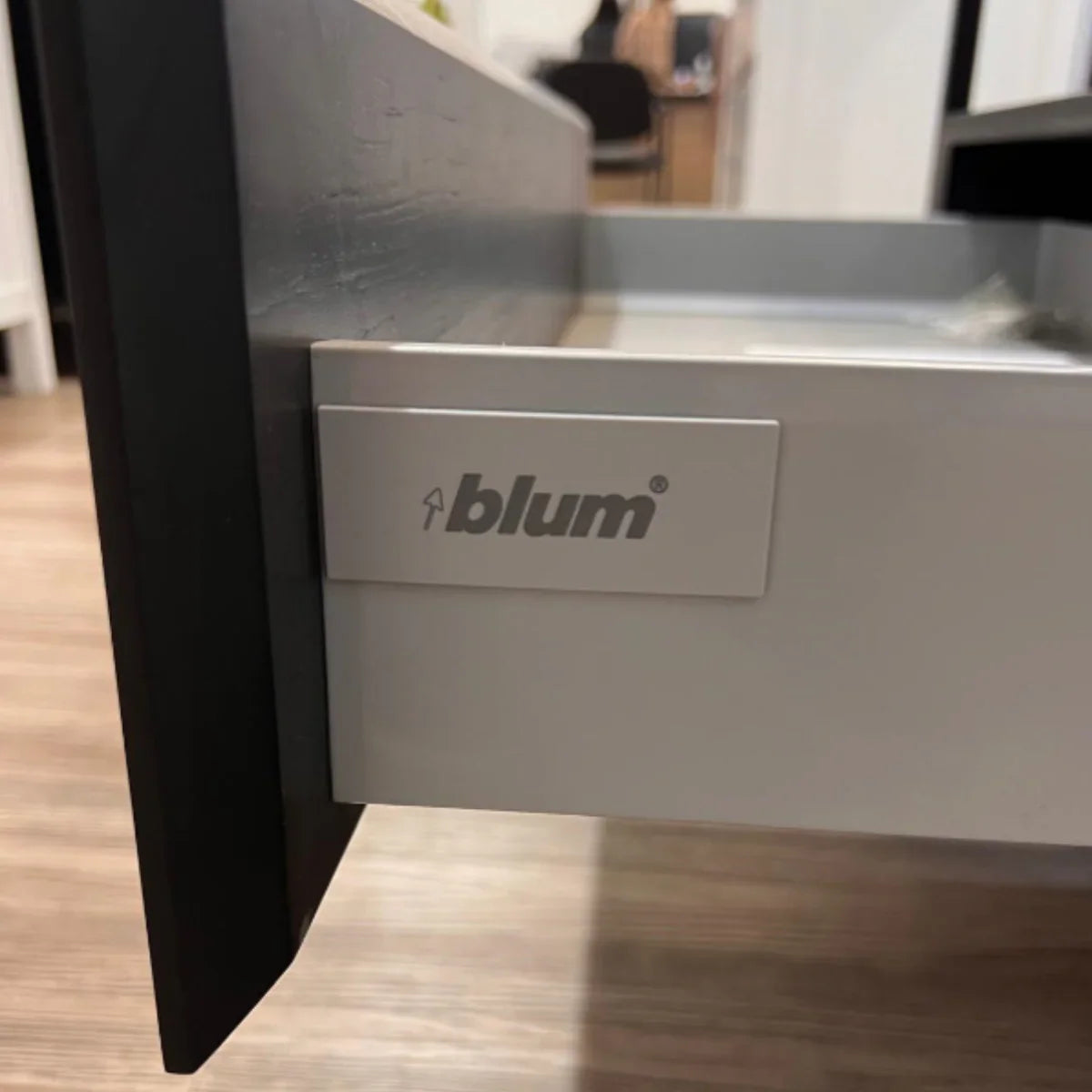 36" Black Oak Freestanding Bathroom Vanity with Black Marble Countertop-Migration_Bathroom Vanities-DECOROLALA