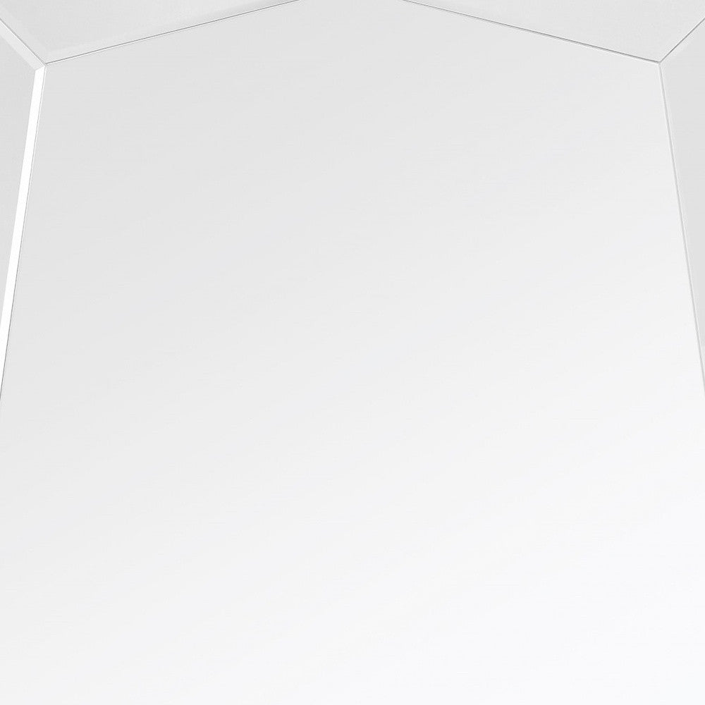 36" Clear Glass Framed Accent Mirror-Mirrors-DECOROLALA