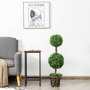 36 Inch Artificial Double Ball Tree Indoor and Outdoor UV Protection-Artificial Plants-DECOROLALA
