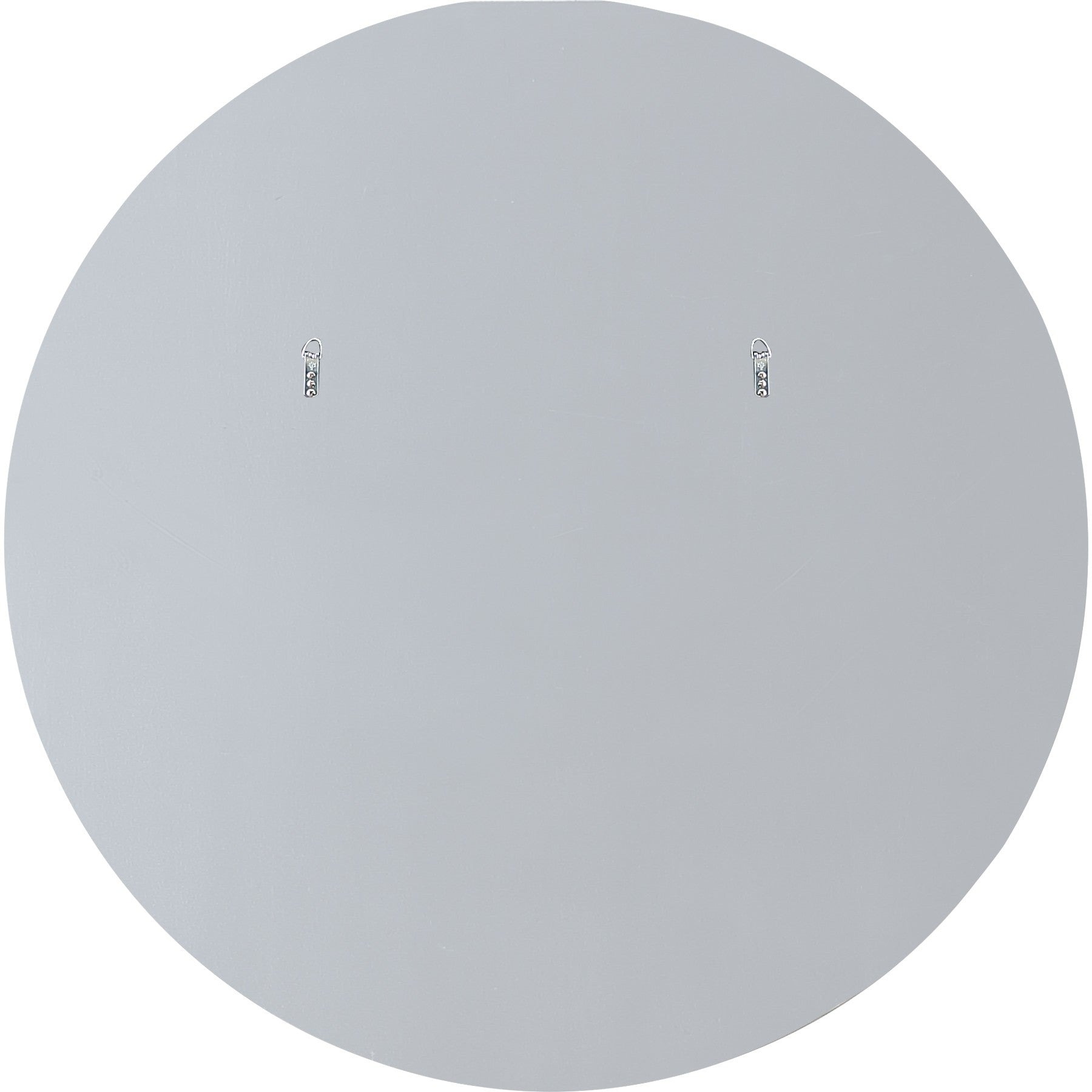 36" Silver Round Framed Accent Mirror-Mirrors-DECOROLALA