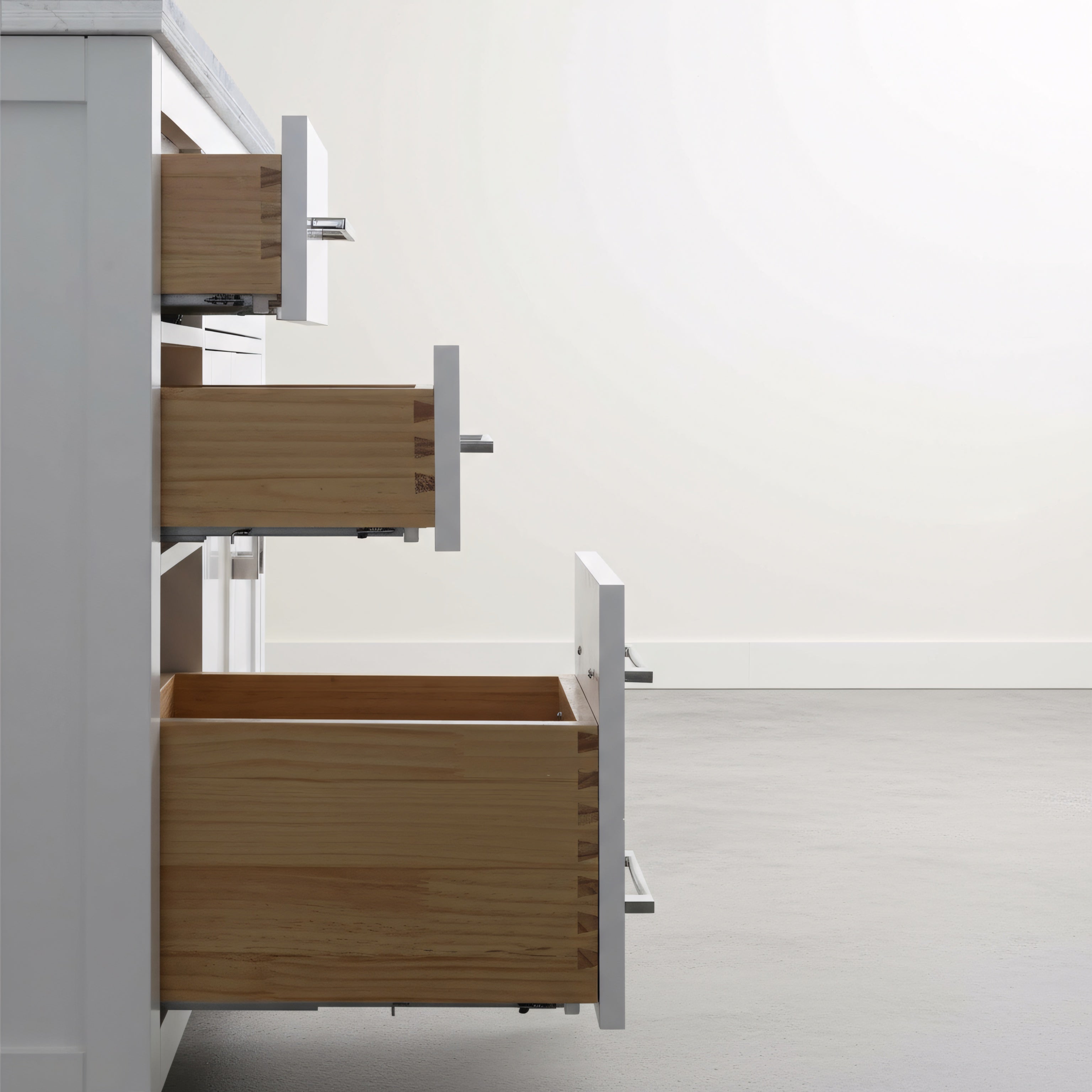 36" White Freestanding Single Sink Bathroom Vanity with Carrera Marble Countertop-Migration_Bathroom Vanities-DECOROLALA