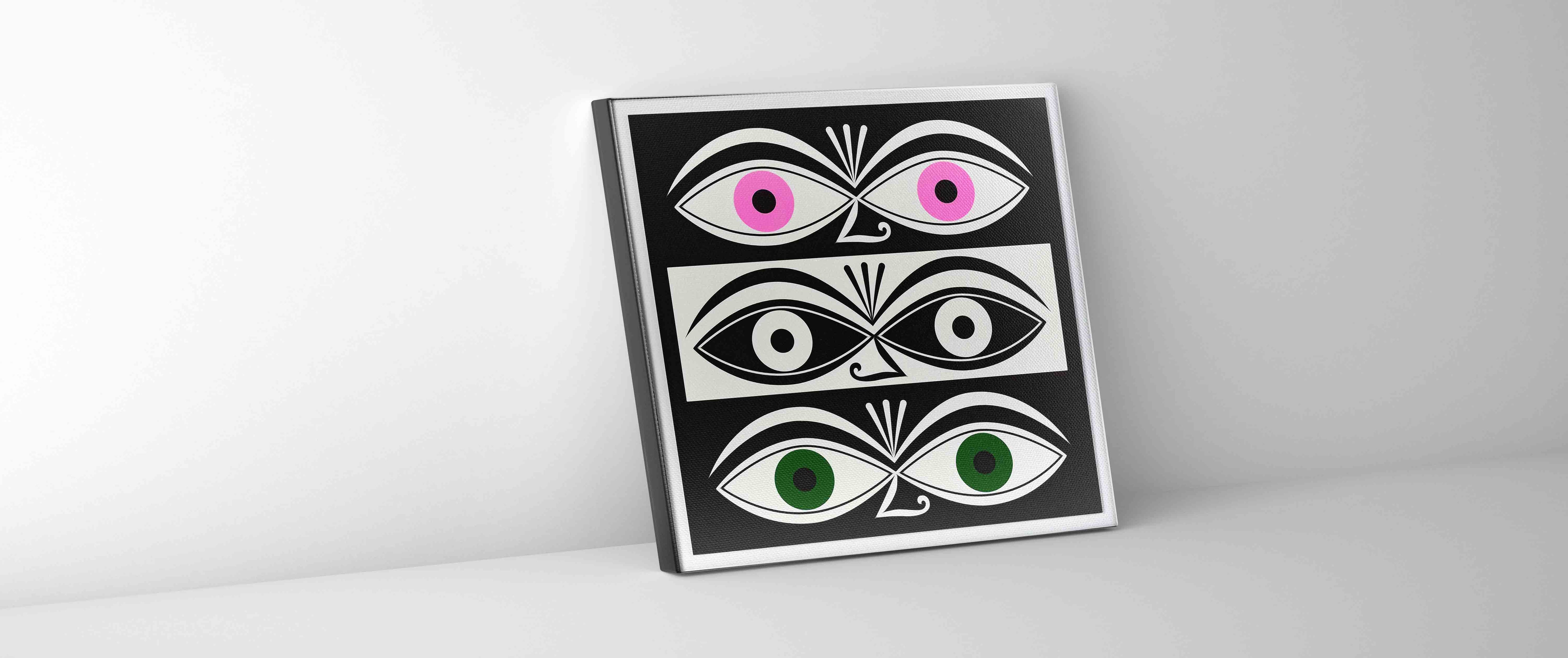 36" x 36" Fine Art Canvas Tweet-to-woo-Canvas Print-DECOROLALA