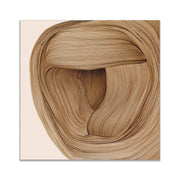 36" x 36 Line Drawing Fine Art Canvas-Canvas Print-DECOROLALA