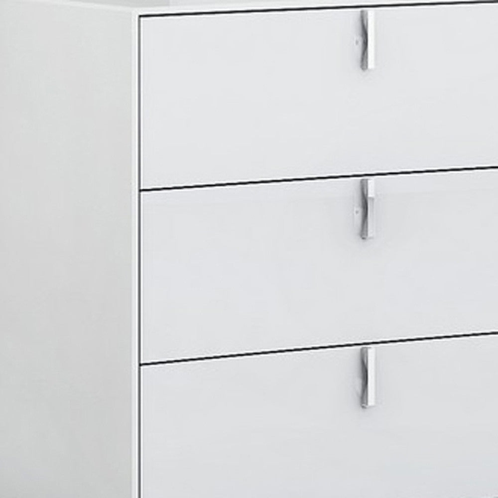 62" X 19" X 30" White Dresser-Dressers-DECOROLALA