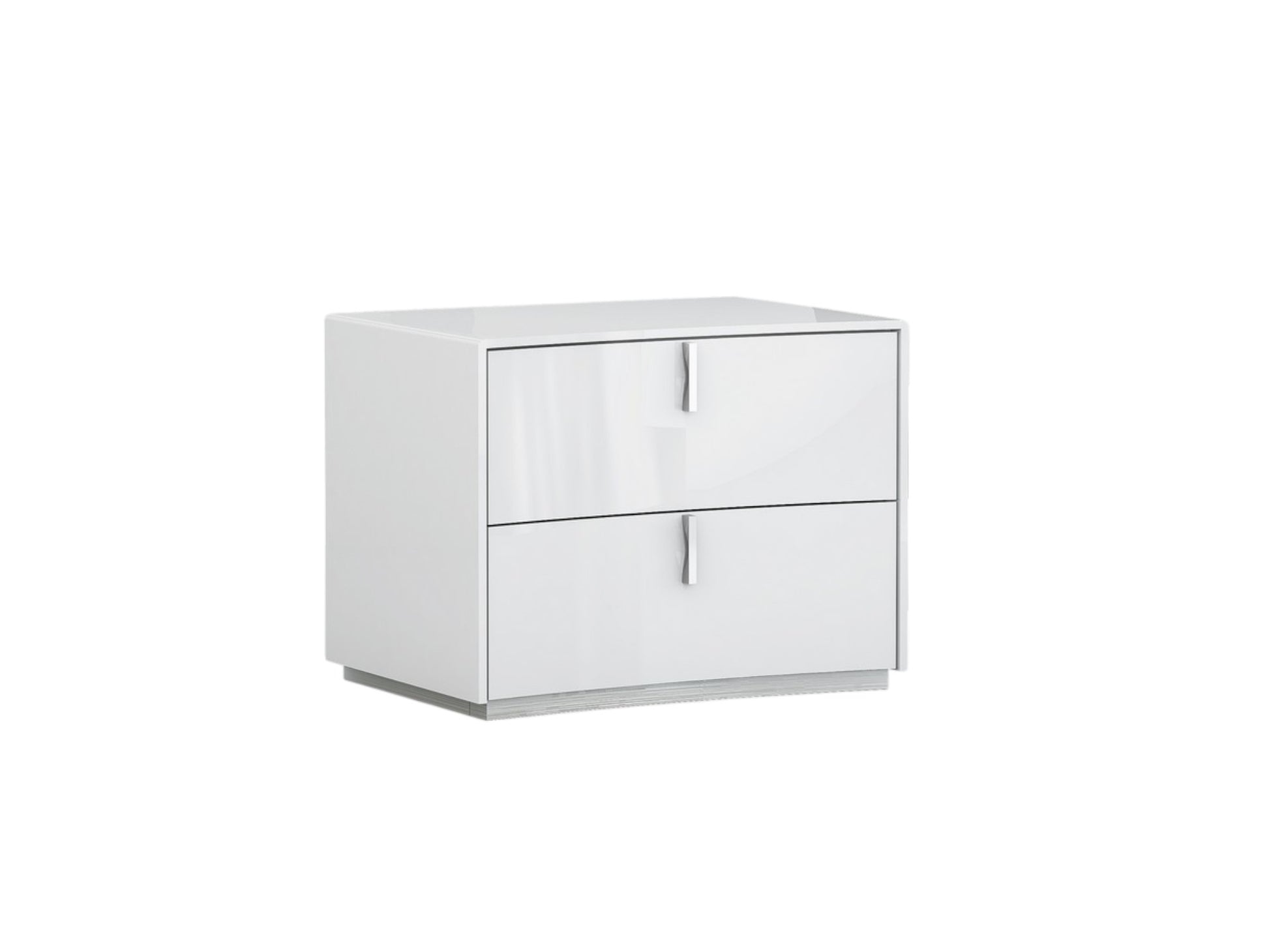 Four Piece White Solid and Manufactured Wood Bedroom Set With Mirror-Bedroom Furniture Sets-DECOROLALA