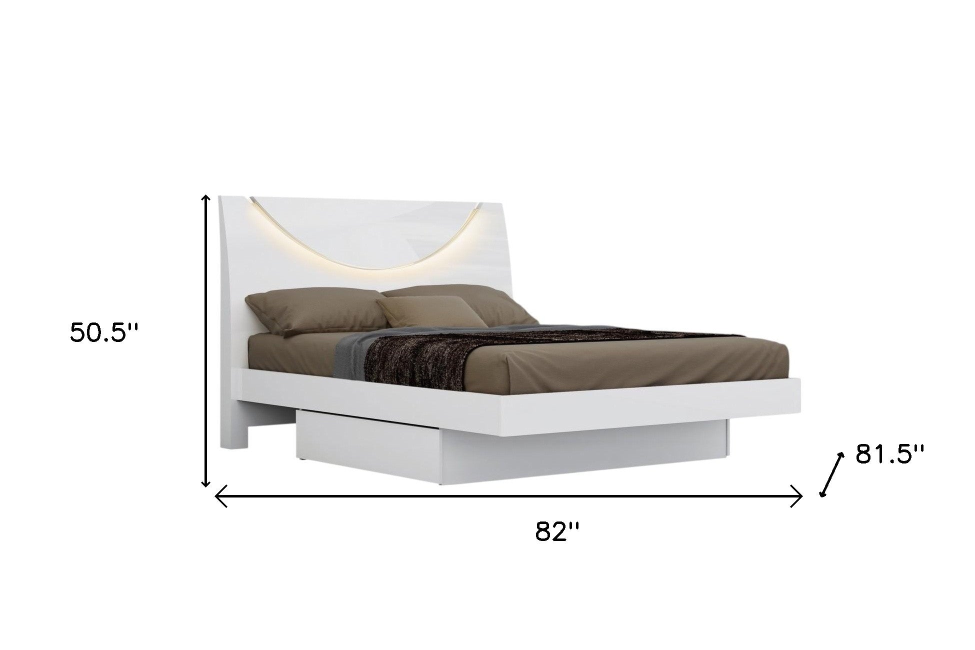 Four Piece White Solid and Manufactured Wood Bedroom Set With Mirror-Bedroom Furniture Sets-DECOROLALA