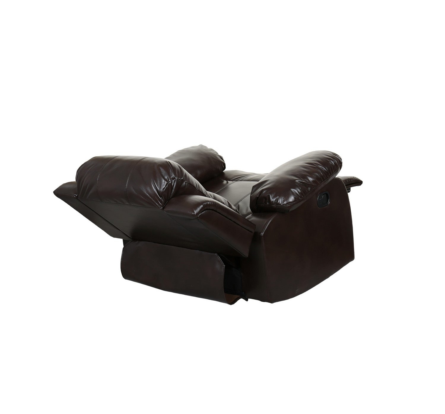 36" X 38" X 40" Brown Chair-Recliners-DECOROLALA