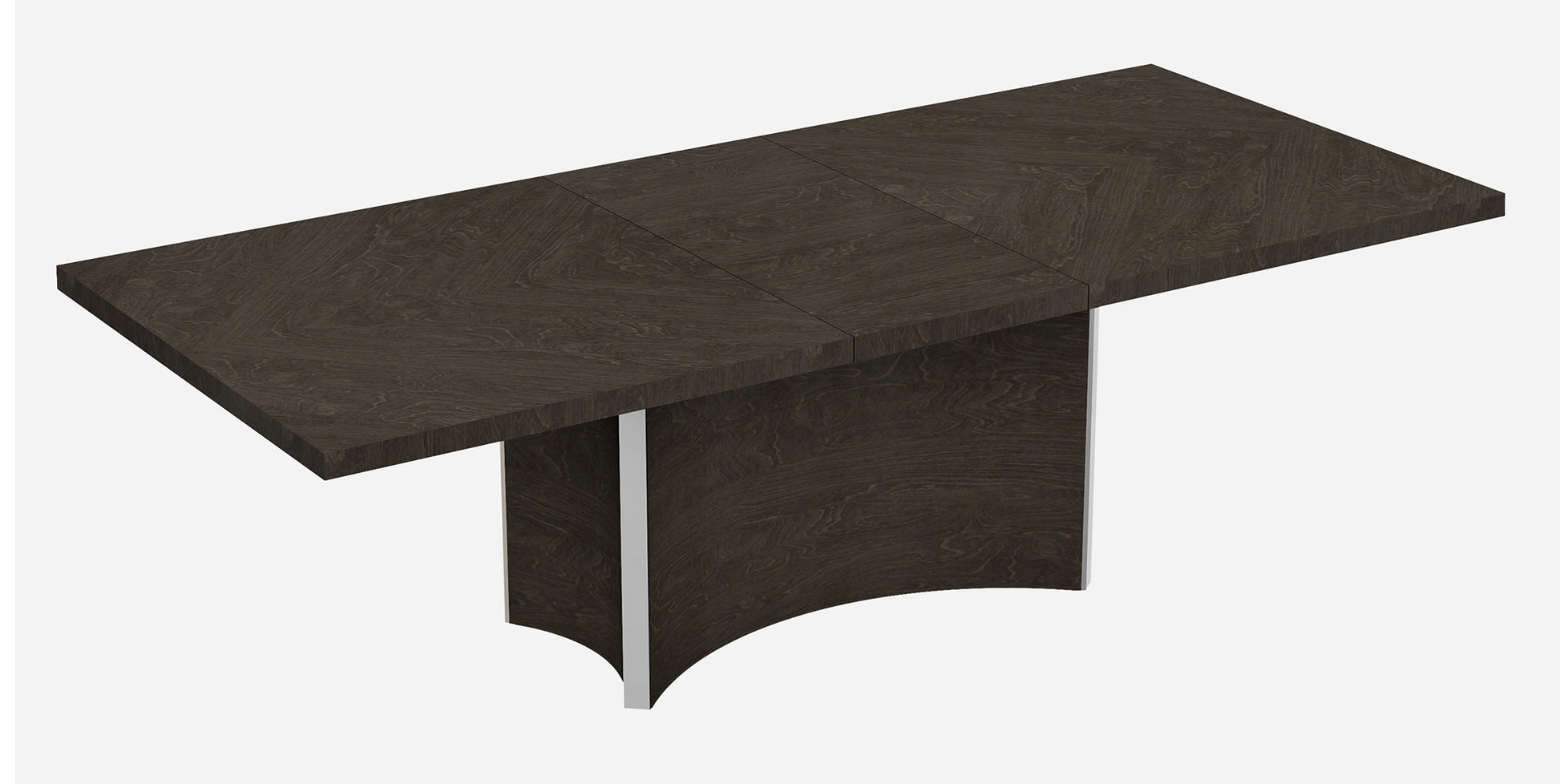 Seven Piece Gray Solid Wood Dining Set with Six Chairs-Dining Sets-DECOROLALA