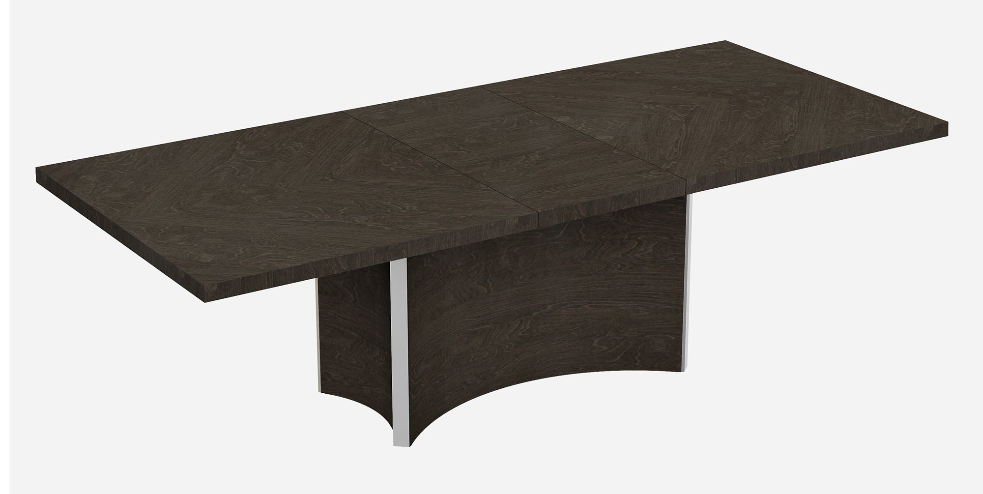 Seven Piece Gray Solid Wood Dining Set with Six Chairs-Dining Sets-DECOROLALA