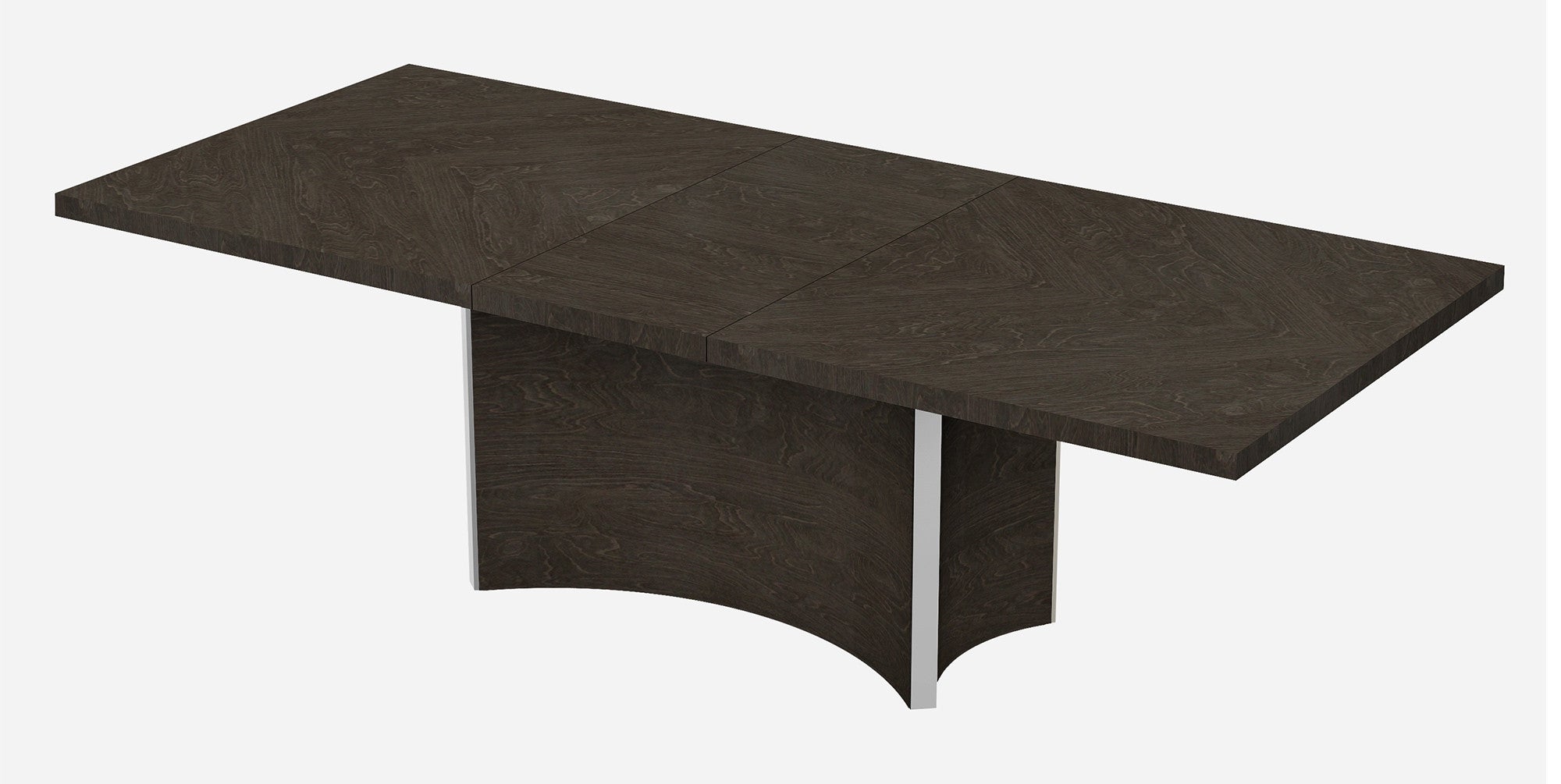 Seven Piece Gray Solid Wood Dining Set with Six Chairs-Dining Sets-DECOROLALA