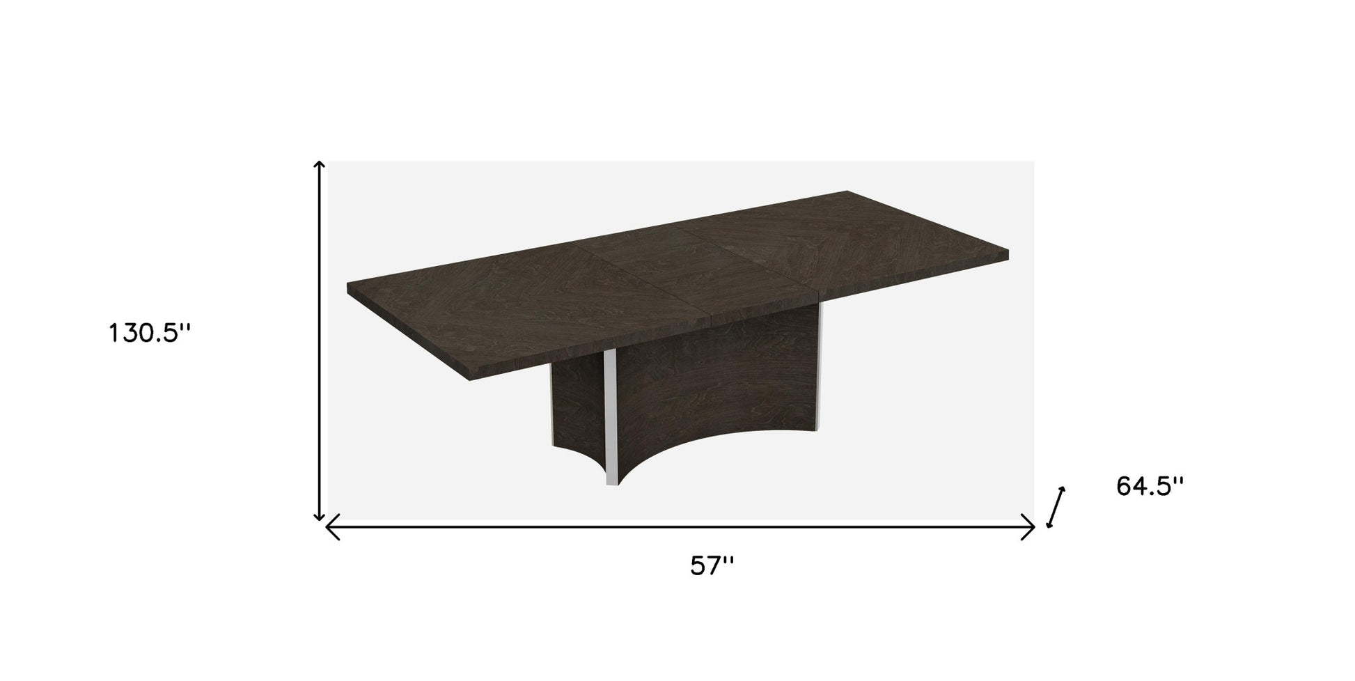 Seven Piece Gray Solid Wood Dining Set with Six Chairs-Dining Sets-DECOROLALA
