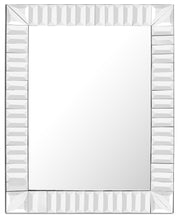 37" Clear Glass Framed Accent Mirror-Mirrors-DECOROLALA