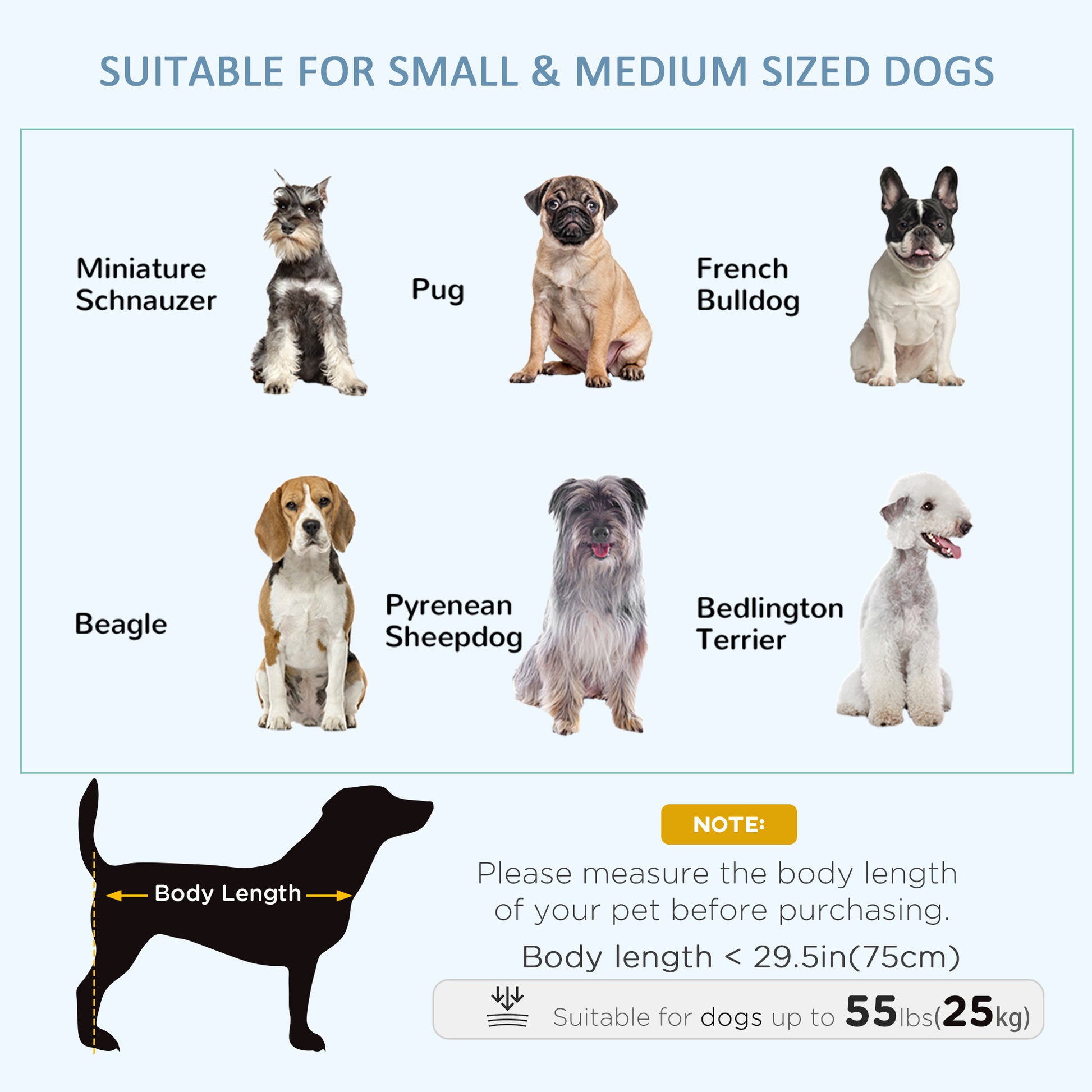 37" Heavy Duty Dog Crate, Foldable Dog Cage on Wheels with Double Locks, Removable Tray, Openable Top, Double Doors, Indoor Outdoor Use, for Small and Medium Dogs - Black-DECOROLALA