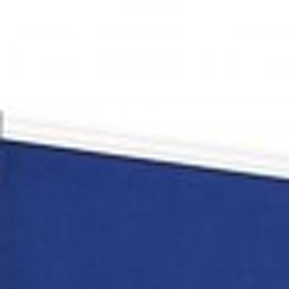212 X 1 X 71 Blue Metal 6 Panel Screen-Room Dividers-DECOROLALA