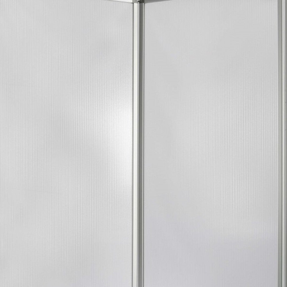 212 X 1 X 71 Clear Metal 6 Panel Resilient Screen-Room Dividers-DECOROLALA
