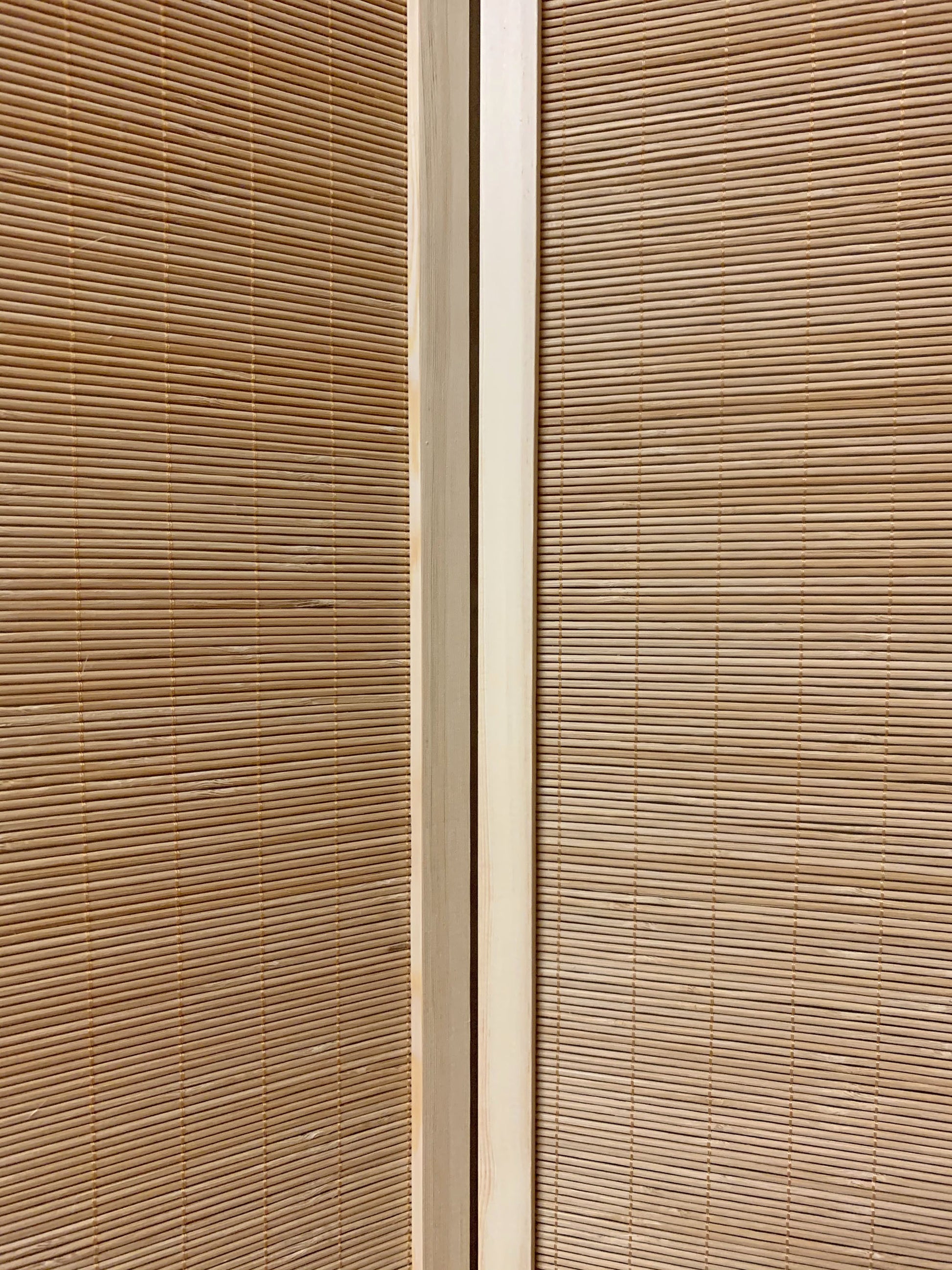 6" Light Bamboo 3 Panel Room Divider Screen-Room Dividers-DECOROLALA