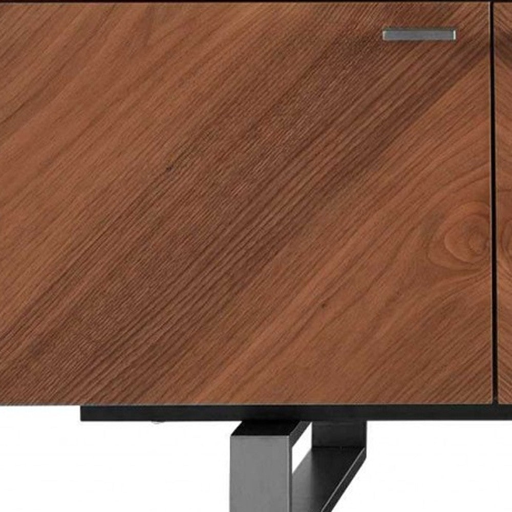 71” Contemporary Media TV Stand-4