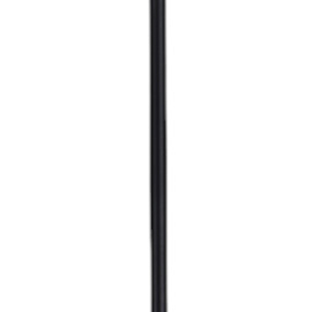71" Two Light Torchiere Floor Lamp With White Acrylic Bowl Shades-Floor Lamps-DECOROLALA