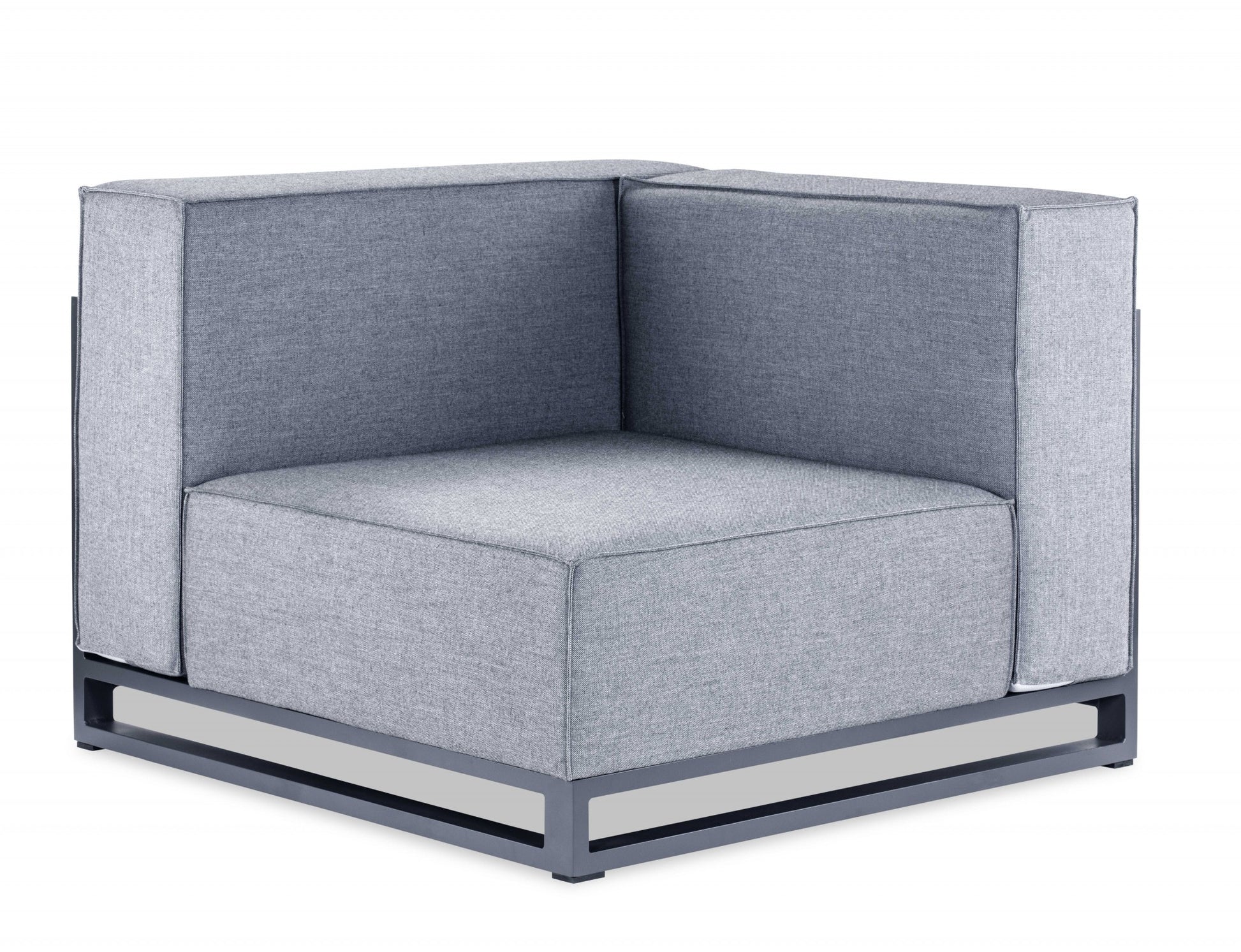41" Gray Linen Side Chair-Accent Chairs-DECOROLALA