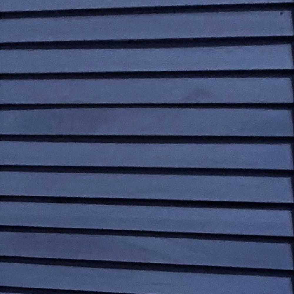 3 Panel Dark Blue Shutter Screen Room Divider-Room Dividers-DECOROLALA