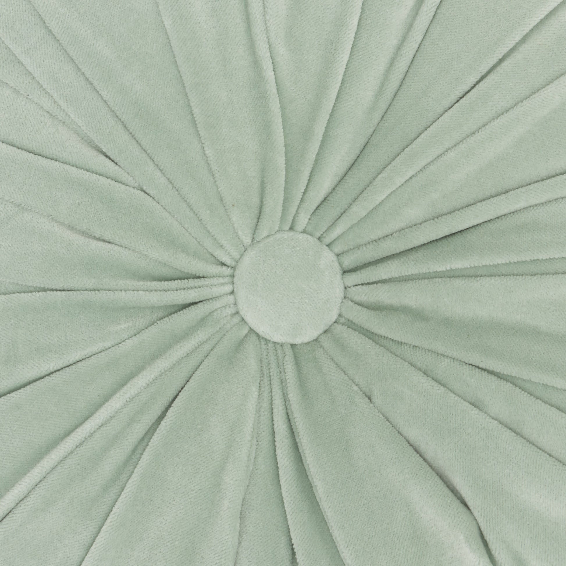 16" X 16" Mint Green Round Velvet-5