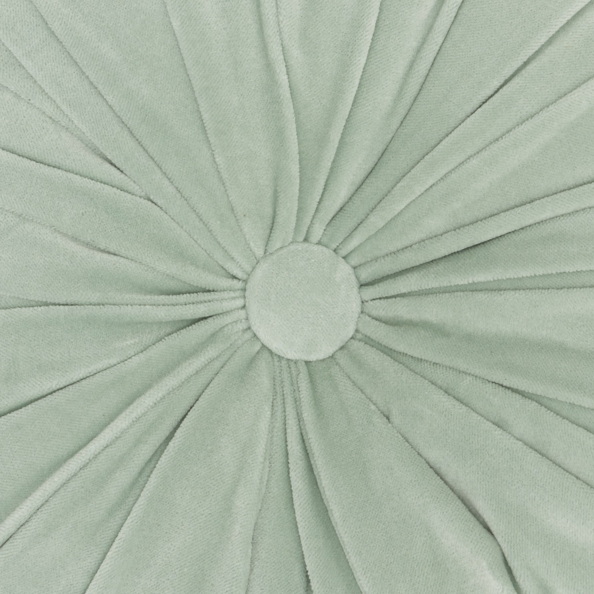16" X 16" Mint Green Round Velvet-5