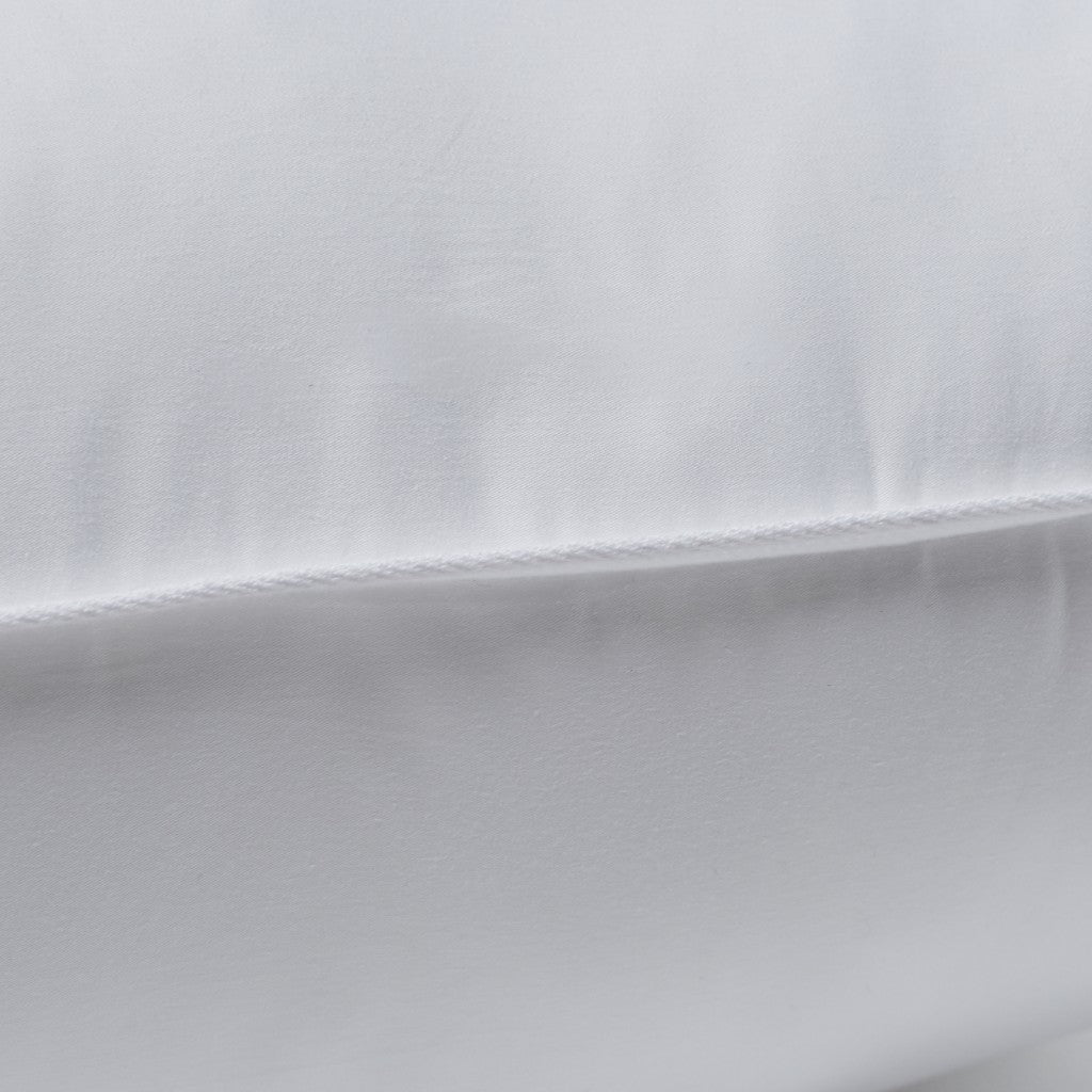 Set Of 2 Lux Sateen Down Alternative Queen Size Medium Pillows-Bed Pillows-DECOROLALA