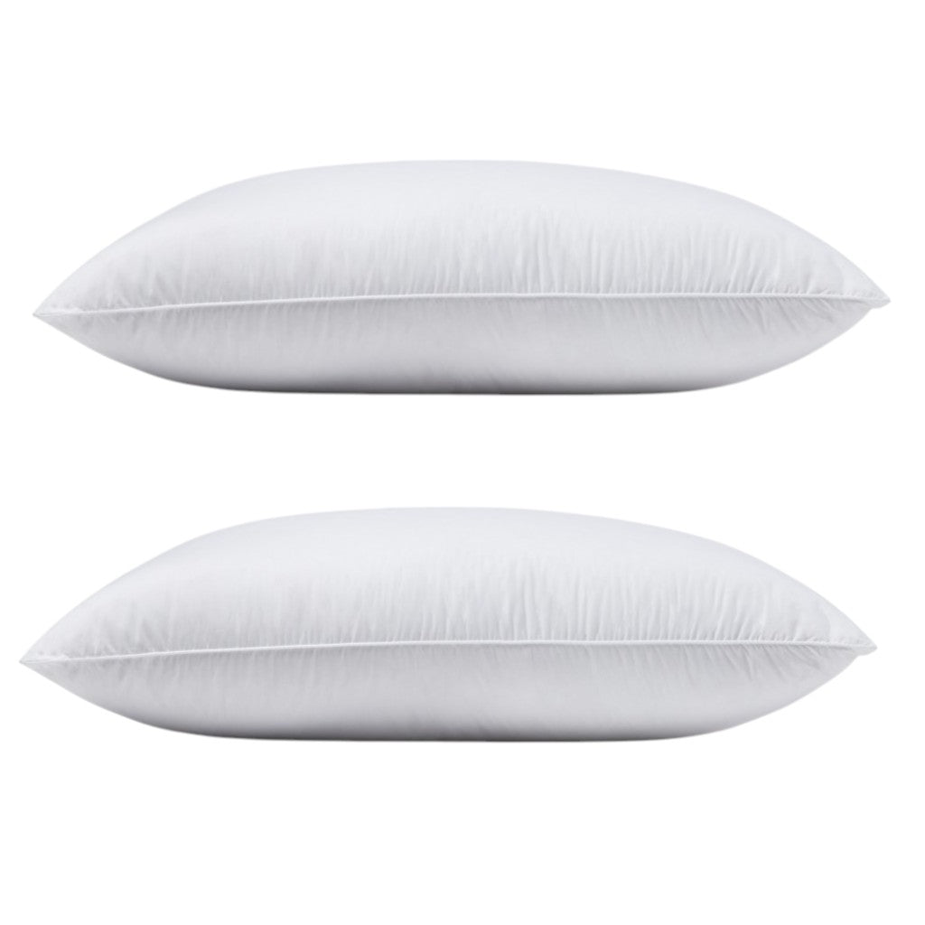 Set of Two Down Alternative Firm King Size Bed Pillows-Bed Pillows-DECOROLALA