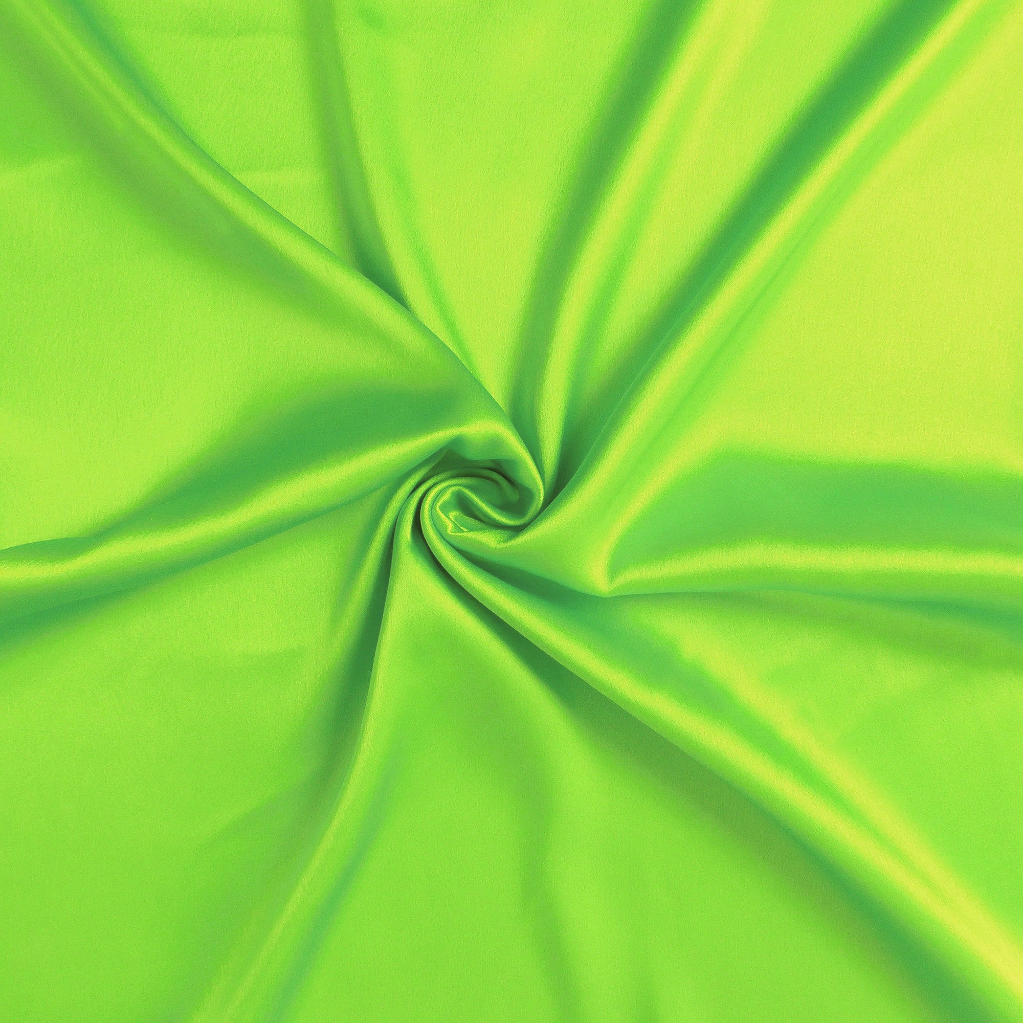 Set of Two Bright Green Dreamy Silky Satin King Pillowcases-Bed Sheets-DECOROLALA