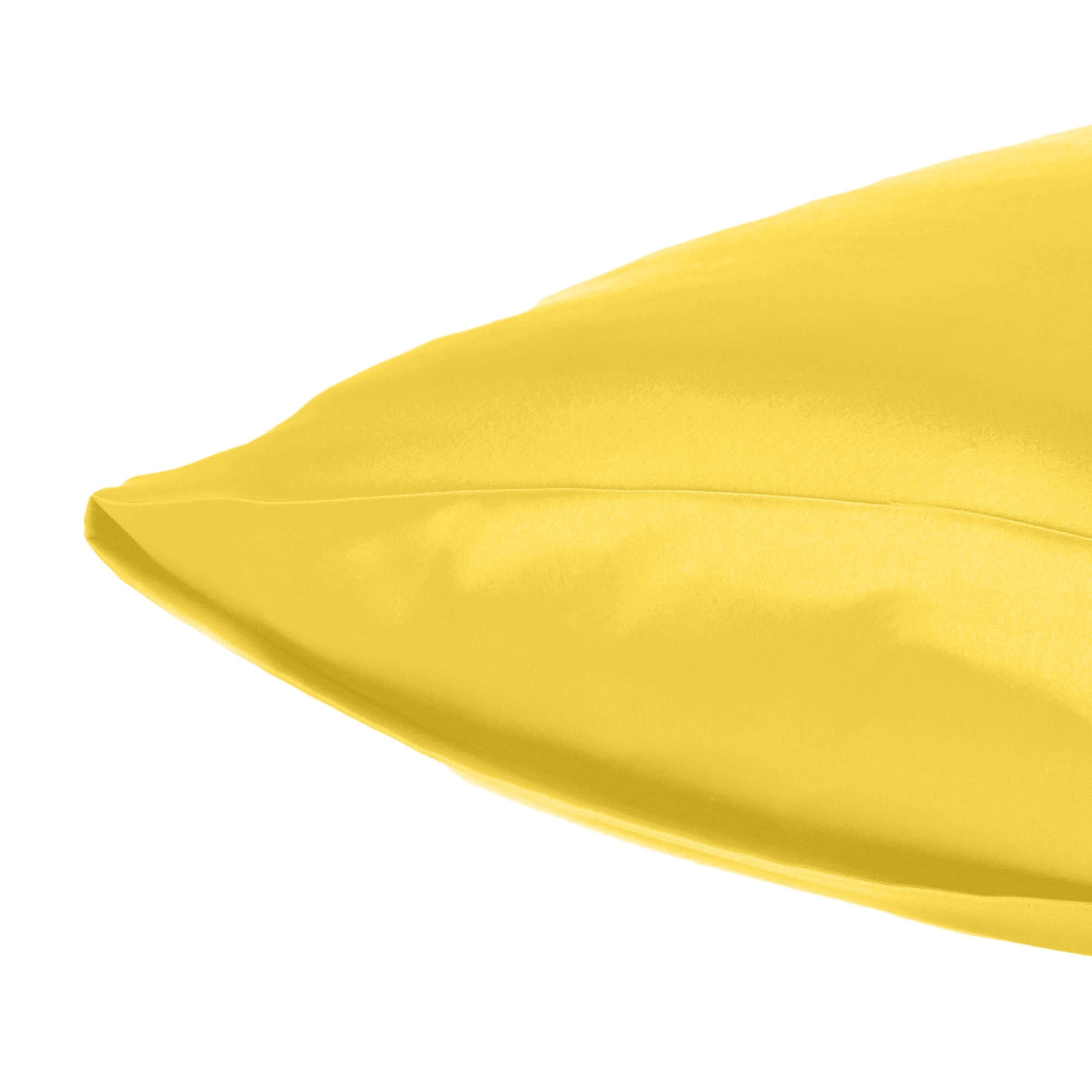 Lemon Dreamy Set Of 2 Silky Satin Standard Pillowcases-Bed Sheets-DECOROLALA