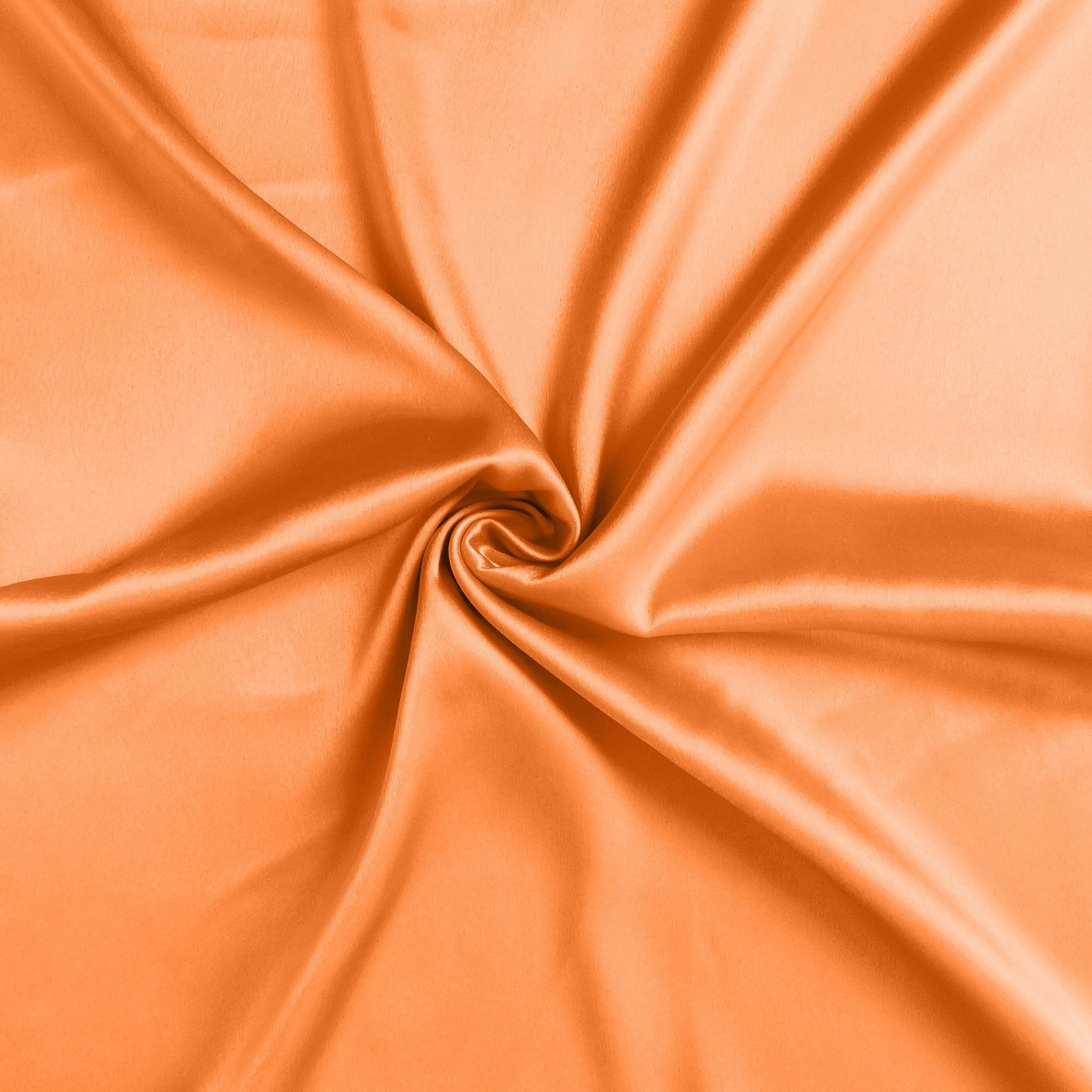Orange Dreamy Set Of 2 Silky Satin Standard Pillowcases-Bed Sheets-DECOROLALA