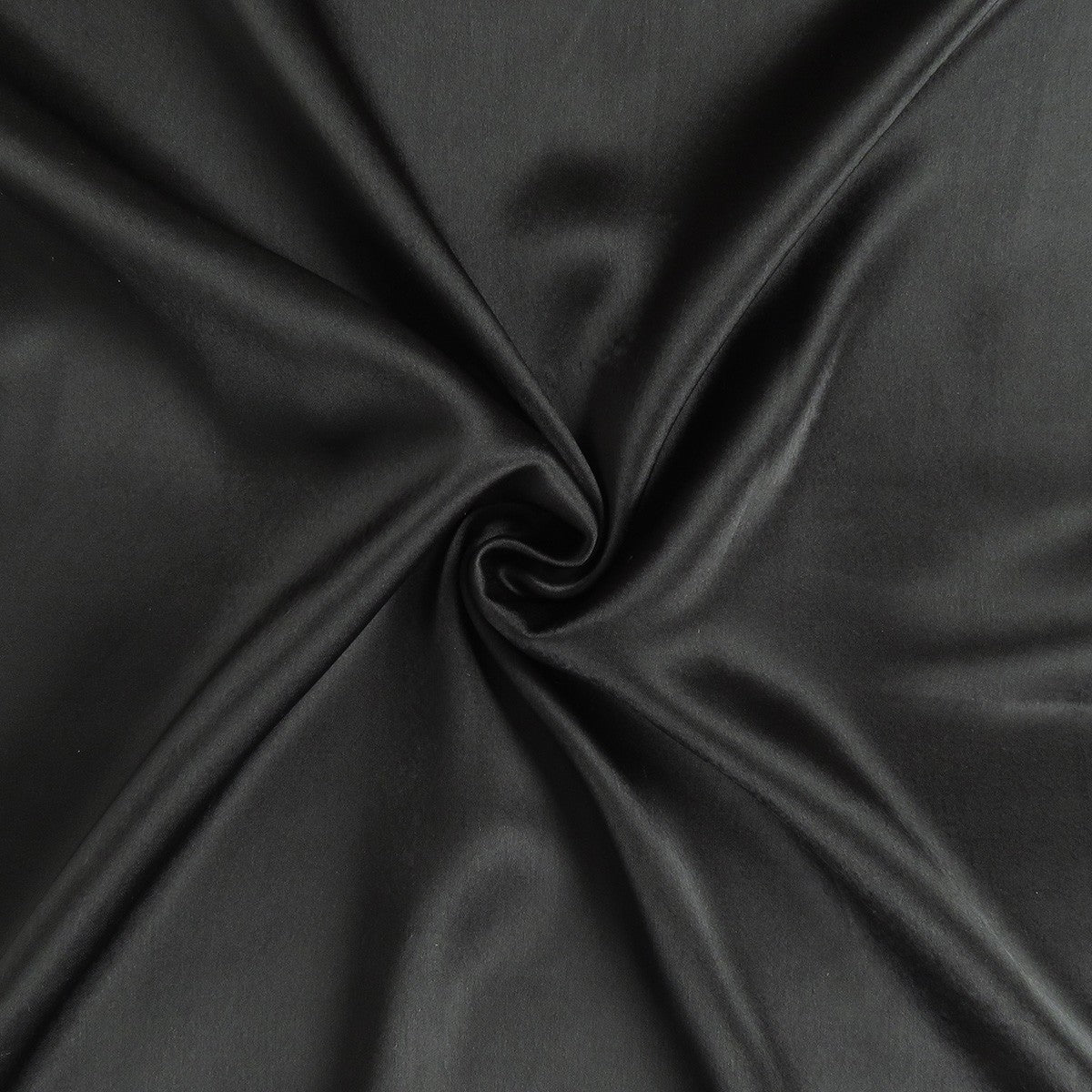 Black Dreamy Set Of 2 Silky Satin Queen Pillowcases-Bed Sheets-DECOROLALA