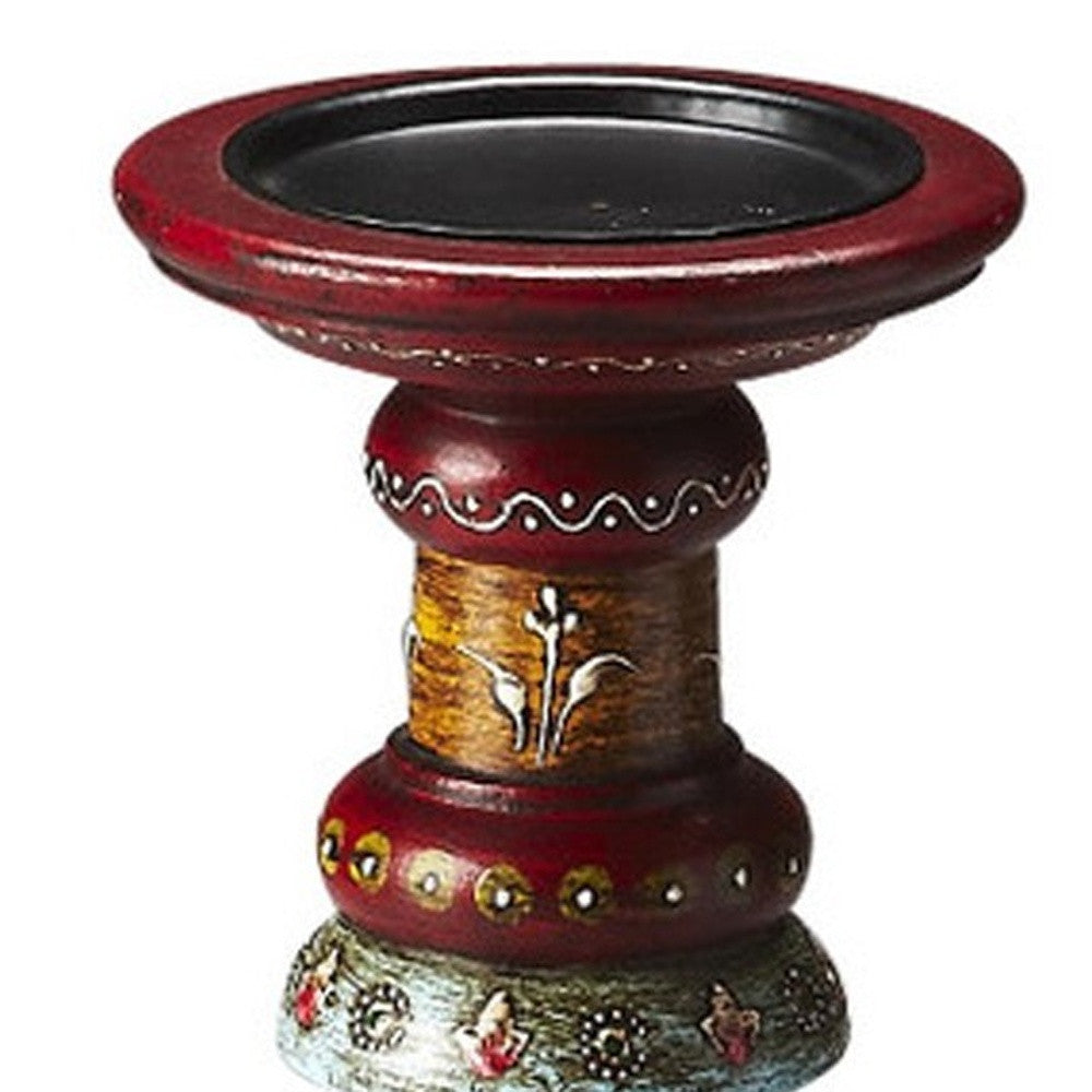 Hand Painted Candle Holder-Candle Holders-DECOROLALA