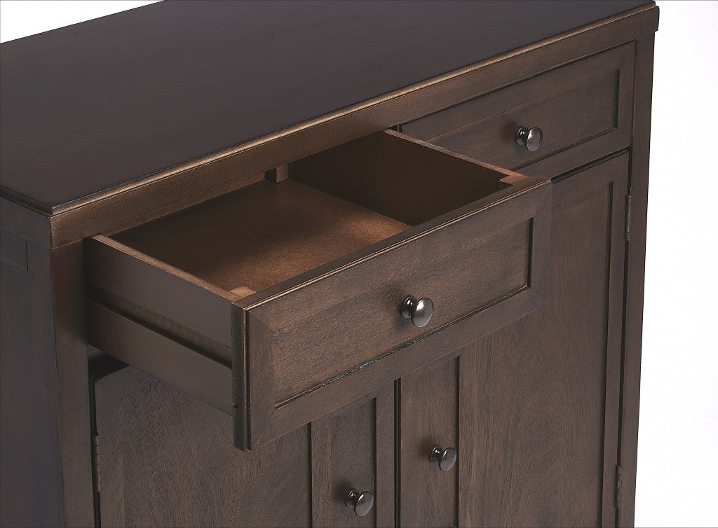 Imperial Coffee Console Cabinet-Sideboards-DECOROLALA