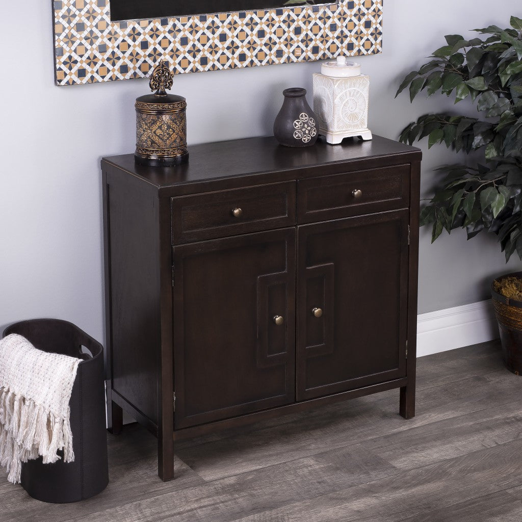 Imperial Coffee Console Cabinet-Sideboards-DECOROLALA