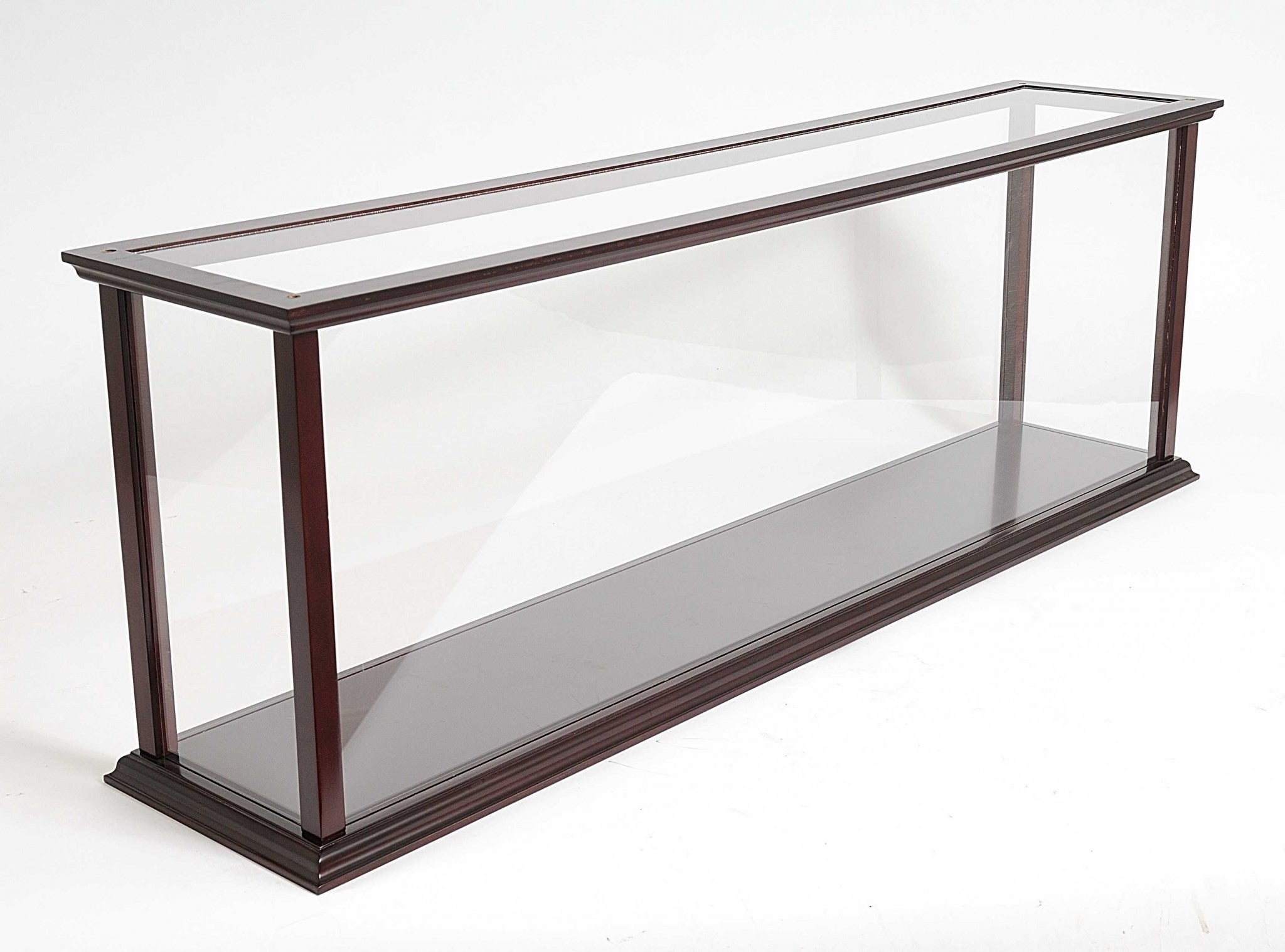 39" Dark Brown Glass Standard Display Stand-Cabinets-DECOROLALA