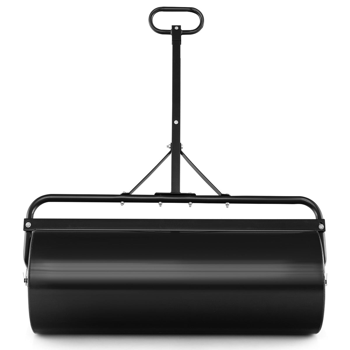 39 Inch Wide Push/Tow Lawn Roller-Black-Lawn Care Tools-DECOROLALA