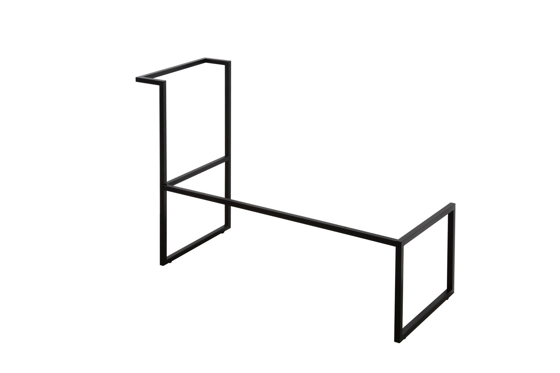 39" Matte Black Stainless Steel Frame for Wall Mounted Vanities - 1034*449*790-Faucet-DECOROLALA