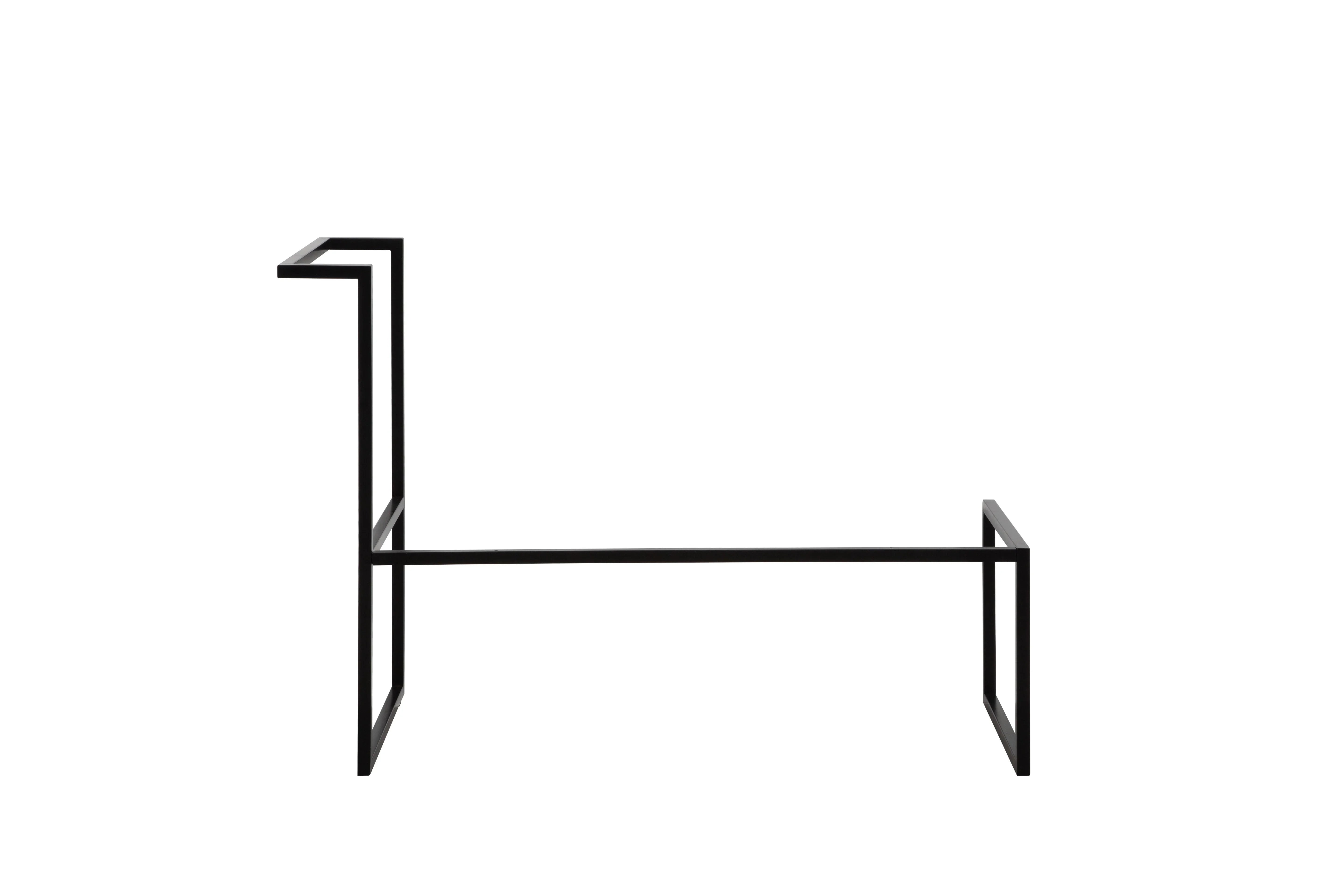 39" Matte Black Stainless Steel Frame for Wall Mounted Vanities - 1034*449*790-Faucet-DECOROLALA