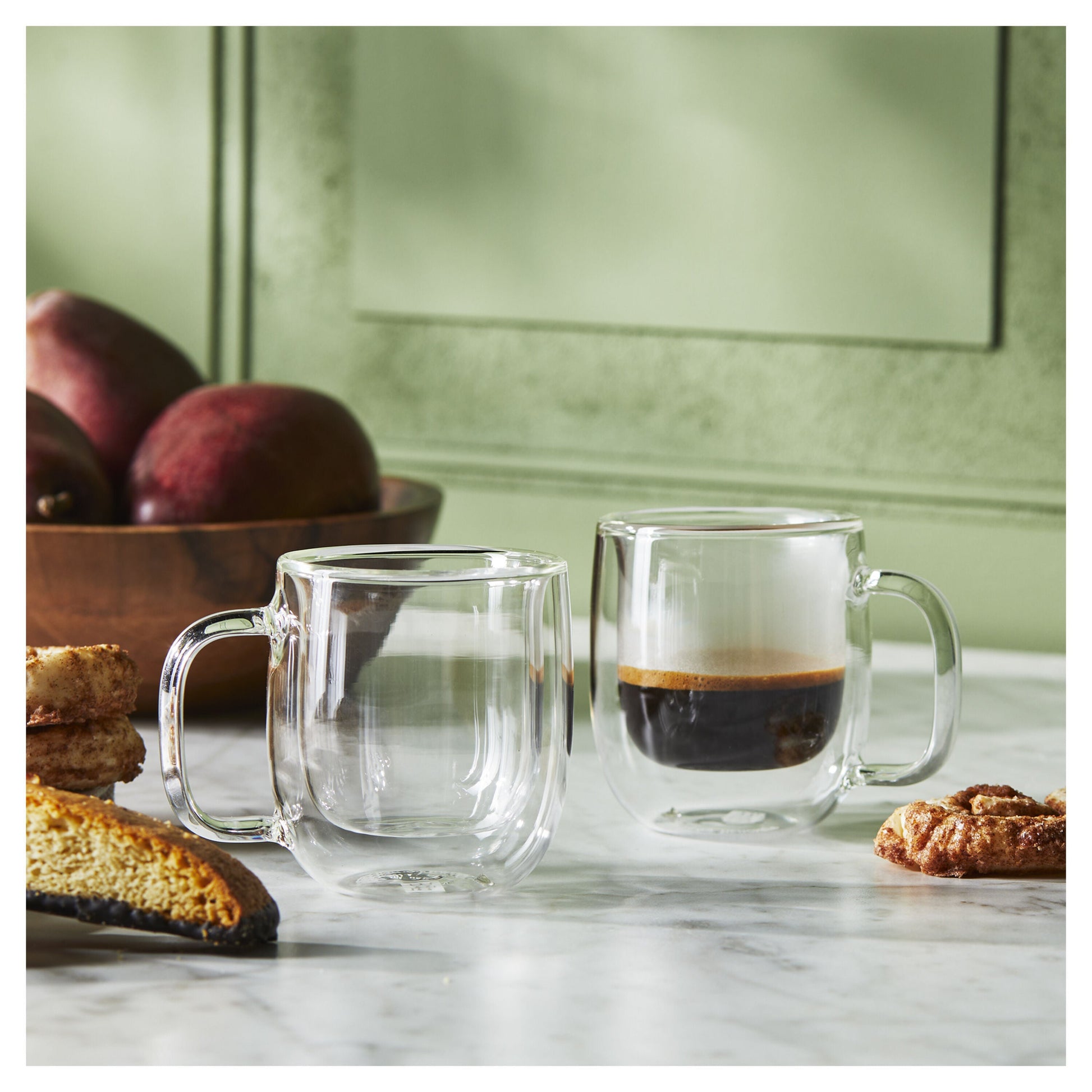 ZWILLING Sorrento Plus 2 Piece Espresso Glass Set, Transparent-n/a-DECOROLALA