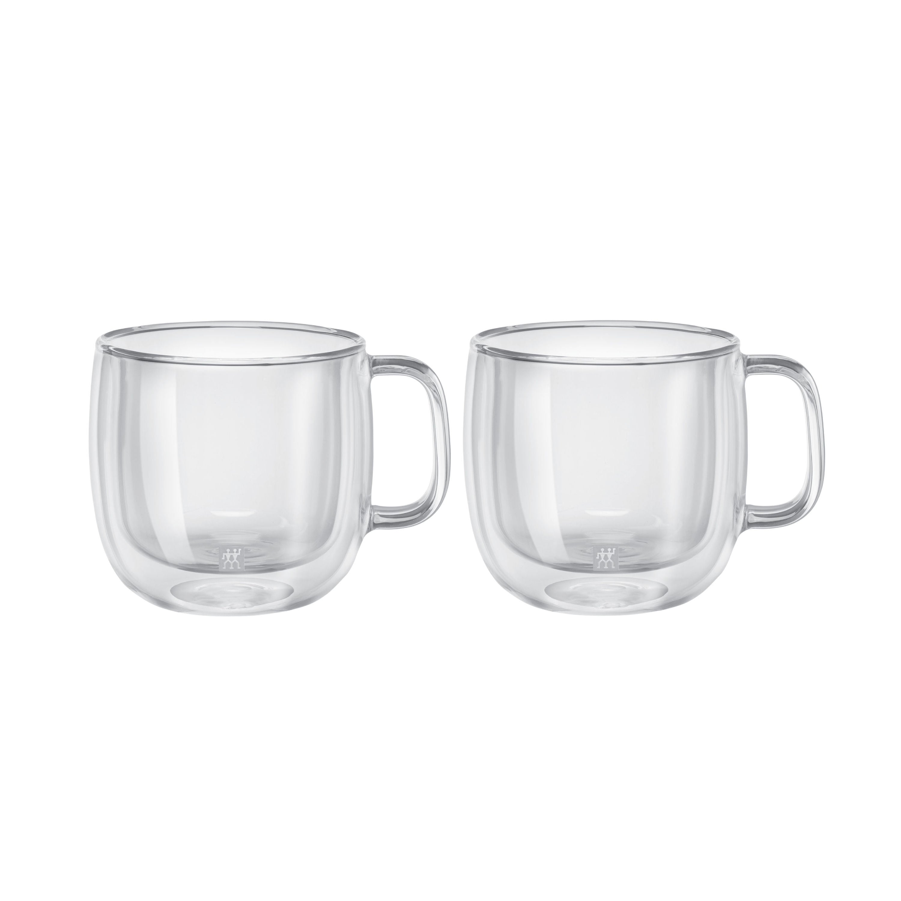 ZWILLING Sorrento Plus 2 Piece Cappuccino Set, Transparent-n/a-DECOROLALA
