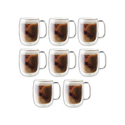 ZWILLING Sorrento Plus 8 Piece Coffee Mug Set - Value Pack, Transparent-n/a-DECOROLALA
