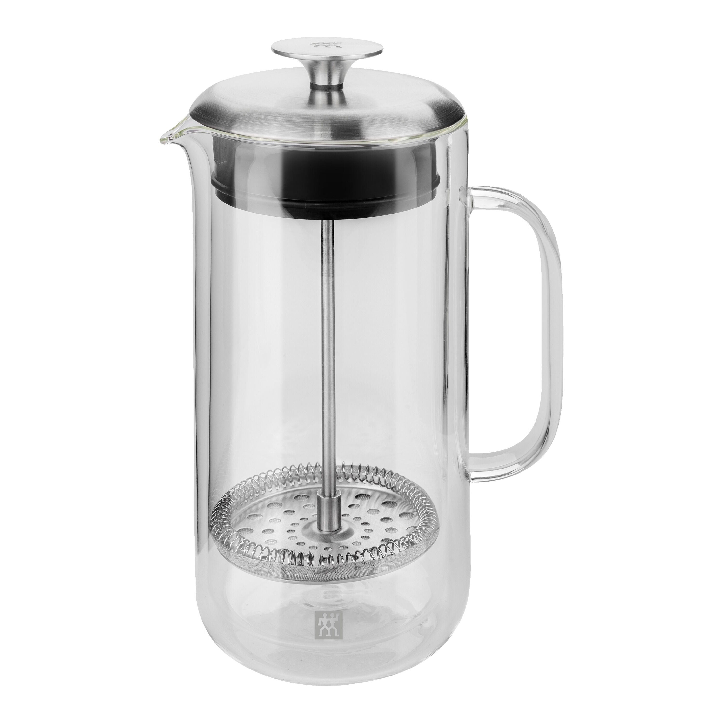 ZWILLING Sorrento Plus Double-Wall French Press, Transparent-n/a-DECOROLALA