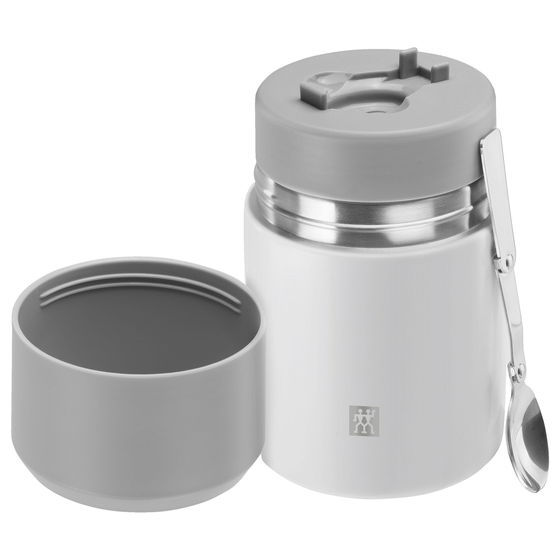 ZWILLING Thermo Food Jar, 700 mL, Stainless Steel, White-Grey-n/a-DECOROLALA