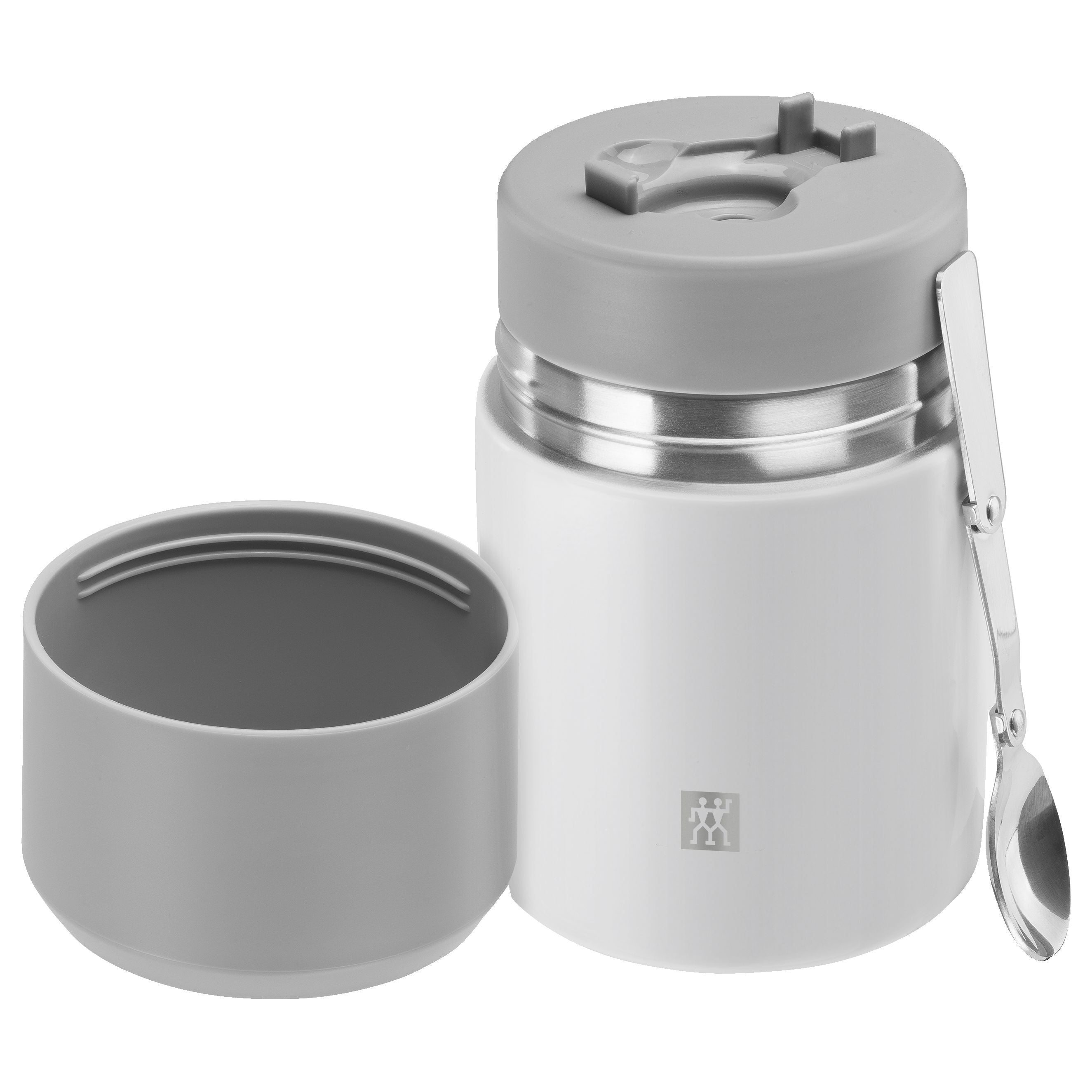 ZWILLING Thermo Food Jar, 700 mL, Stainless Steel, White-Grey-n/a-DECOROLALA