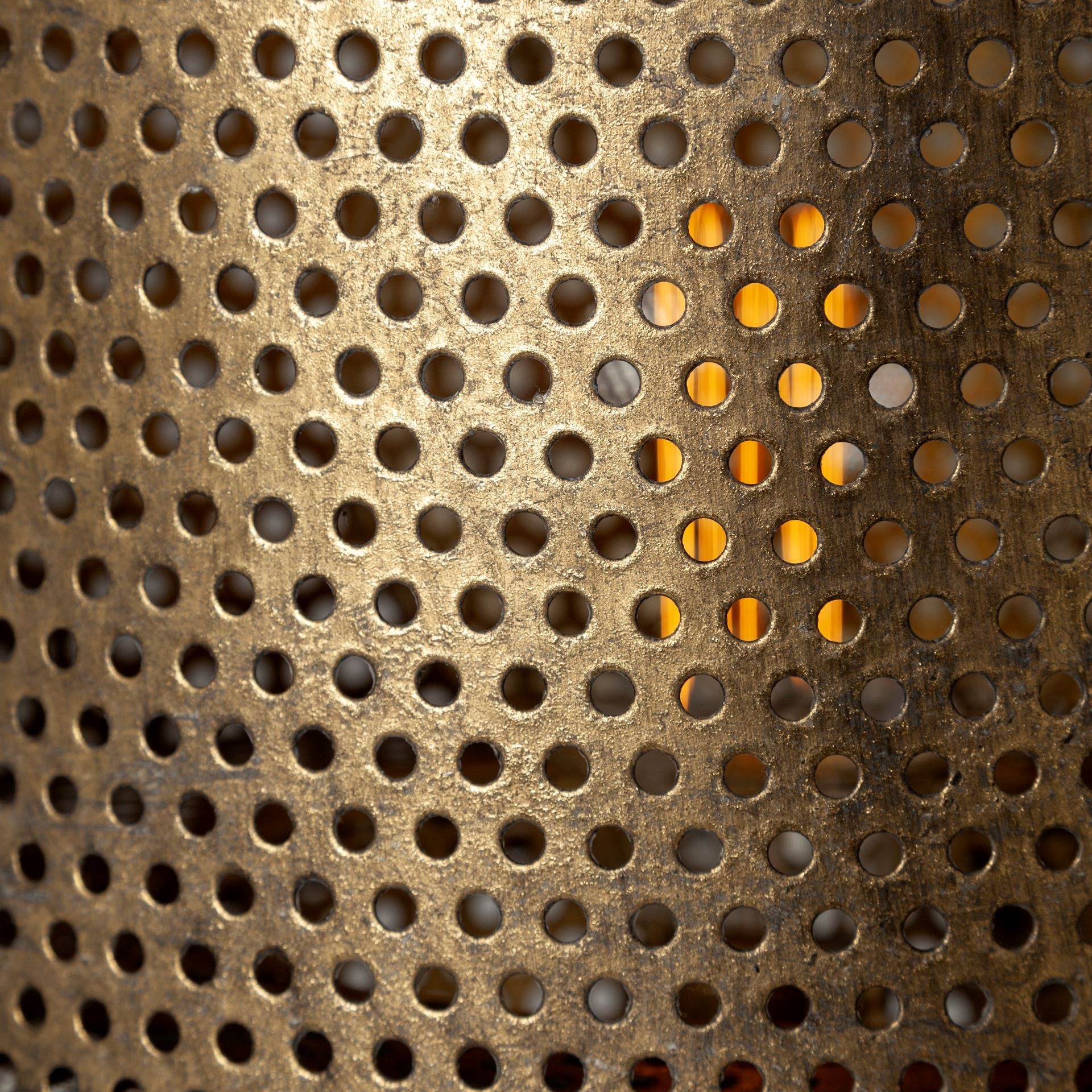 54" Gold And Black Metal LED Floor Lamp With Gold Metal Drum Shade-Floor Lamps-DECOROLALA