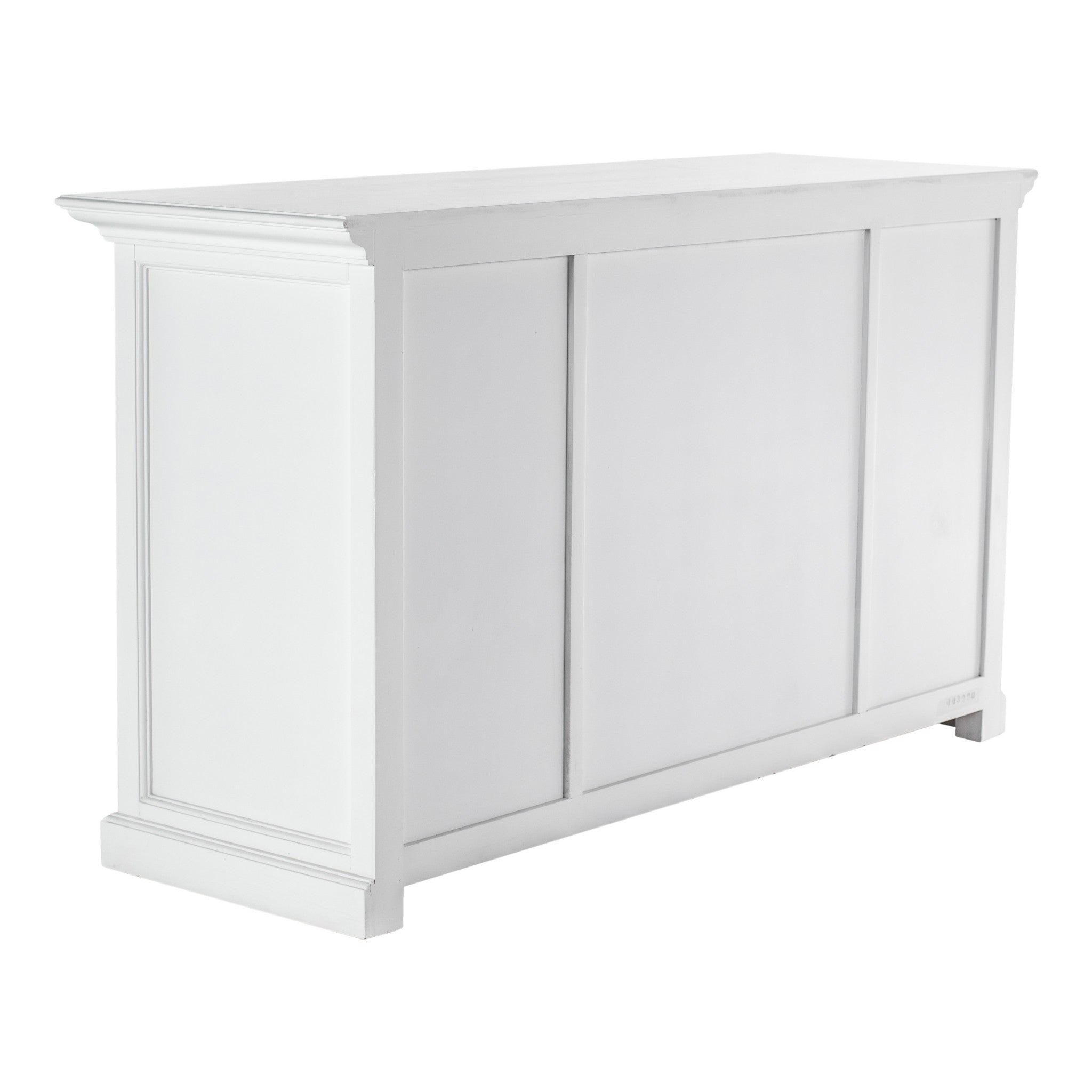Modern Farmhouse White Buffet Server-Sideboards-DECOROLALA
