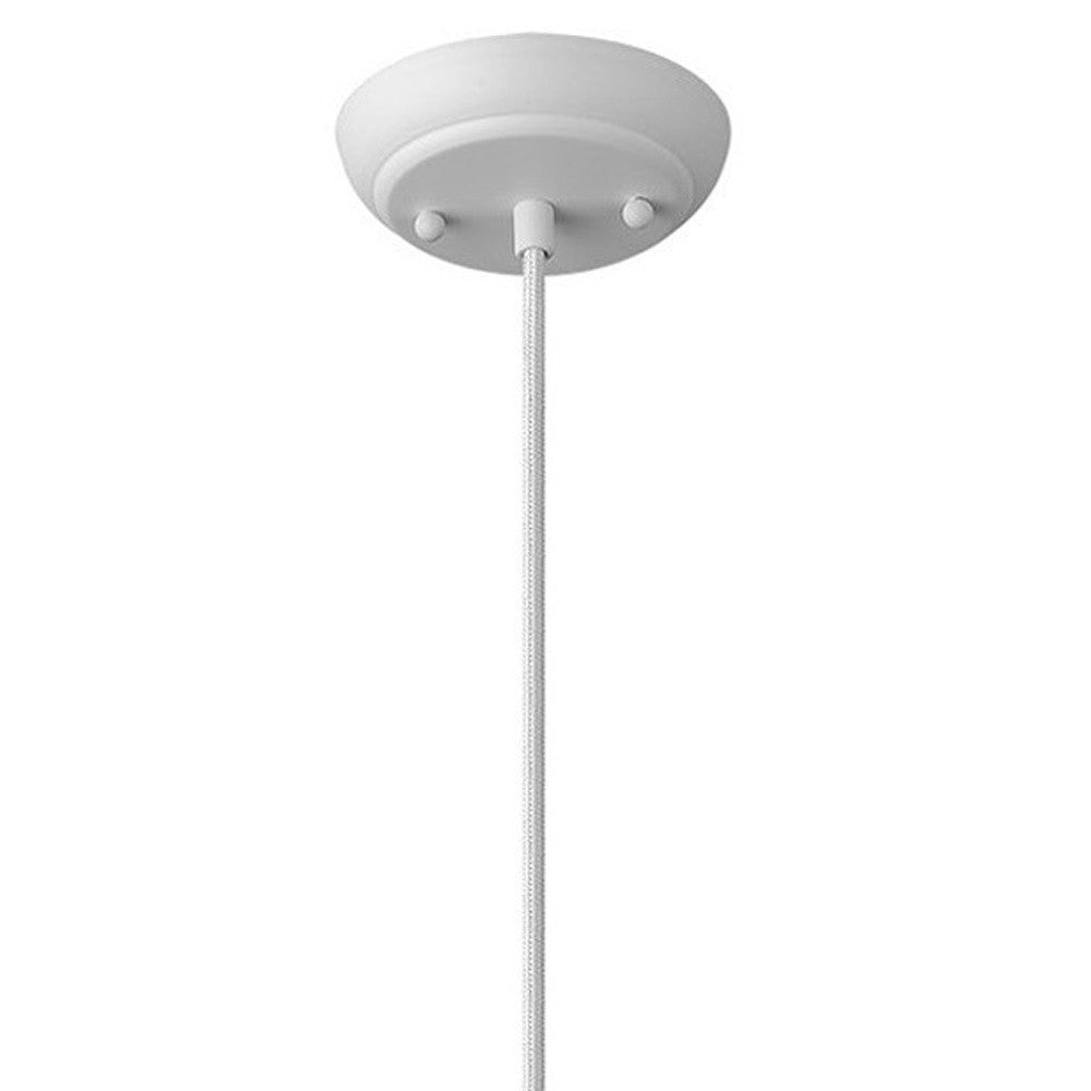 Tholos 1-Light White Pendant-Pendants-Hanging Lights-DECOROLALA